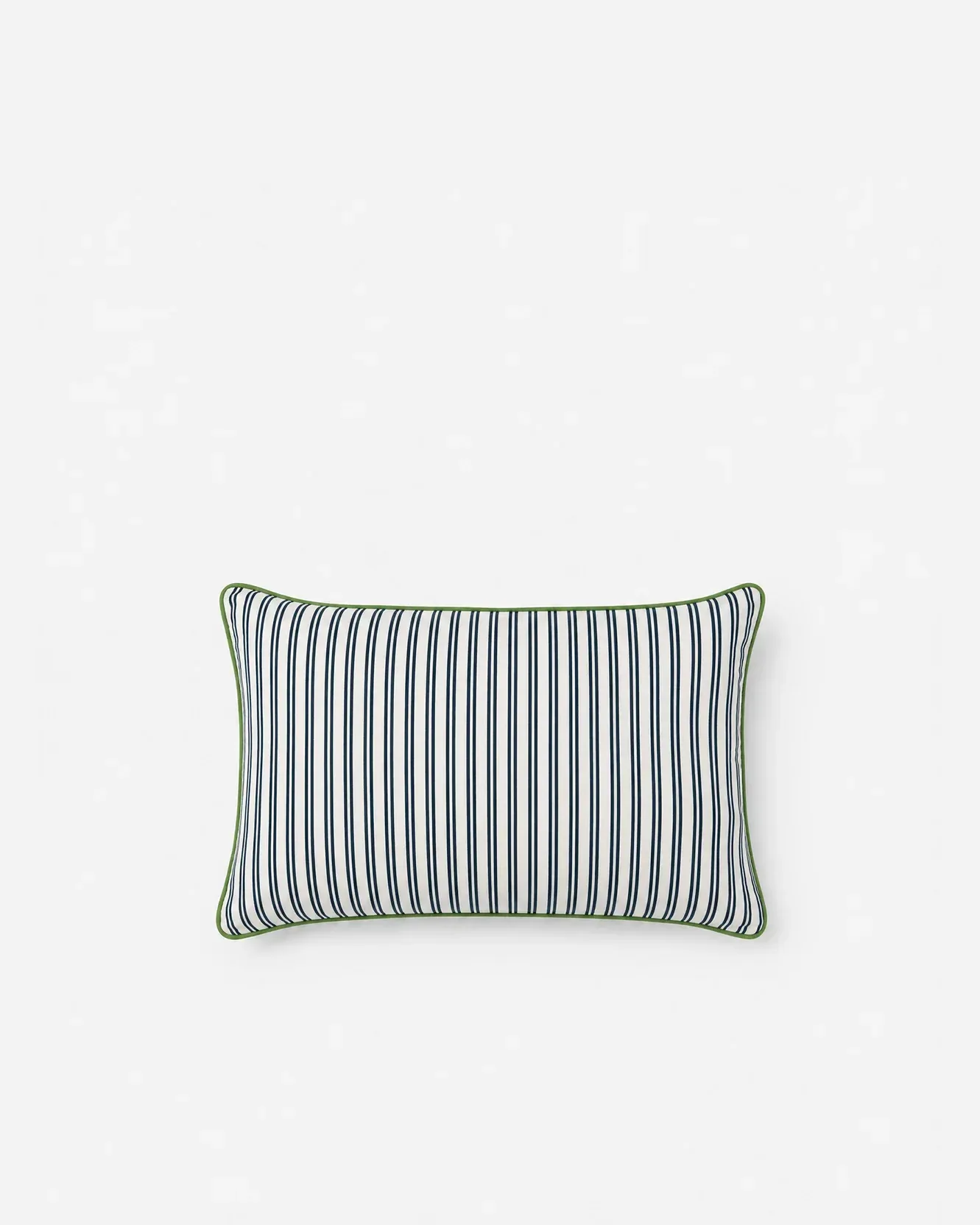 Striped Outdoor Small Lumbar Pillow