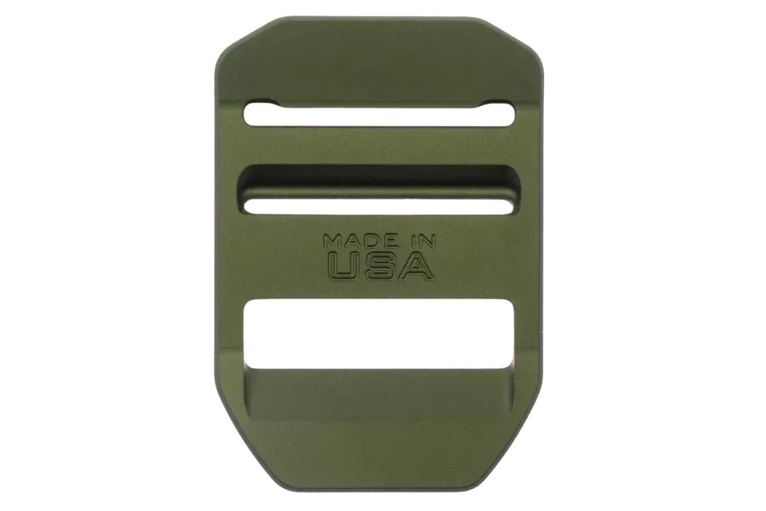 CNC Cinch Belt Buckle – OD Green