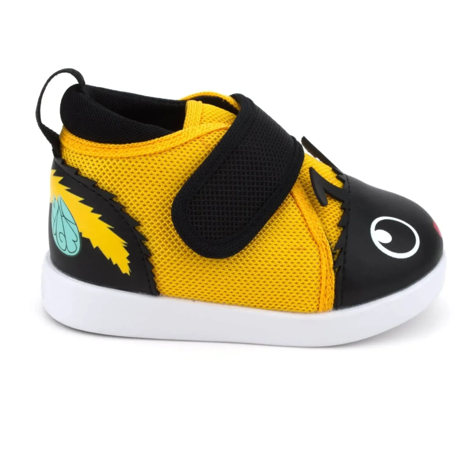 Bee Squeaky Toddler Shoes for Boys and Girls V2 – Black/Yellow