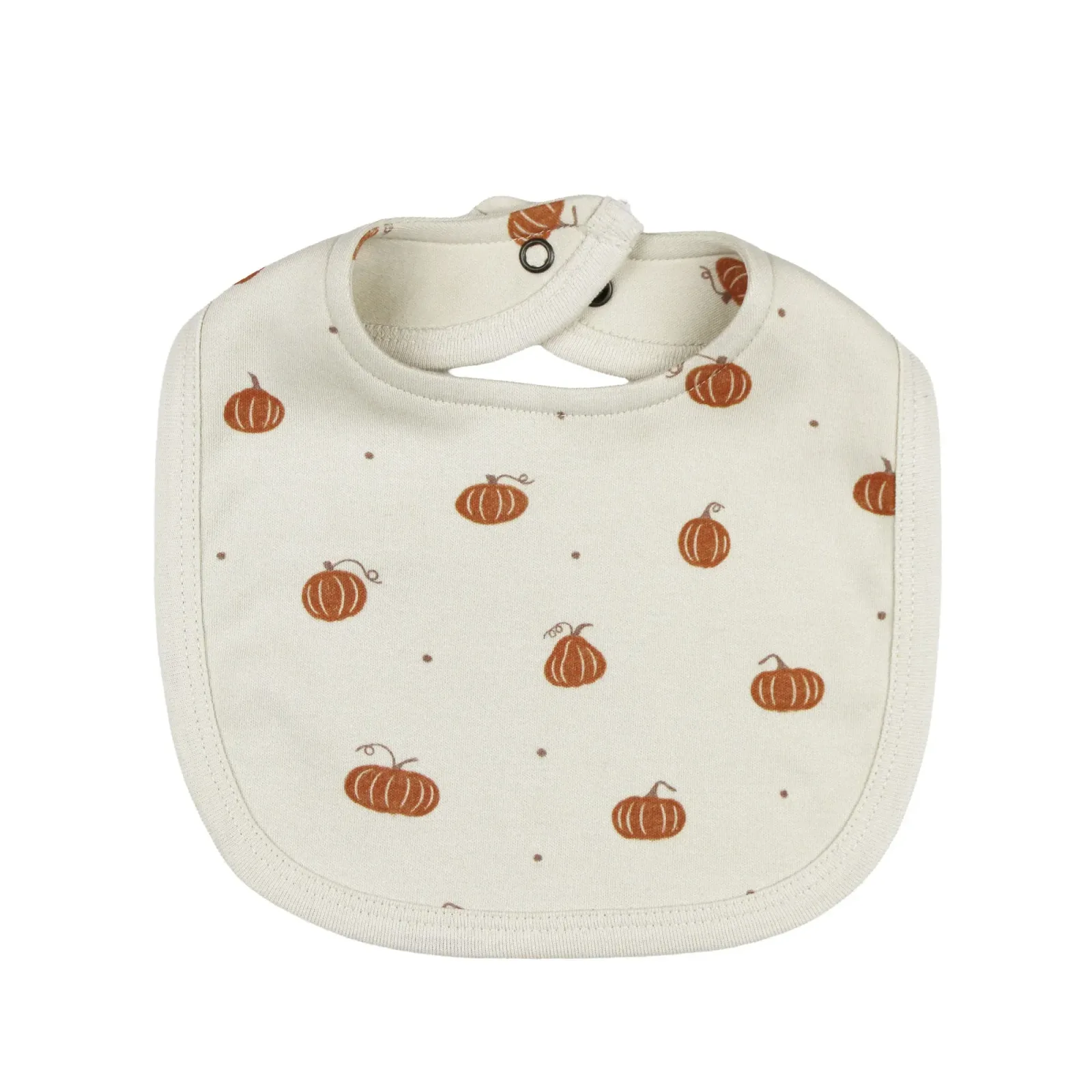 Pumpkin Spice – Organic 2-Layer Reversible Bib