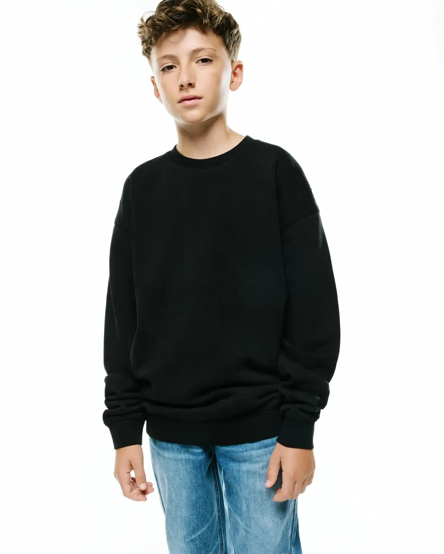 KIDS CEDRICK JACQUARD SWEATSHIRT – KT0500100