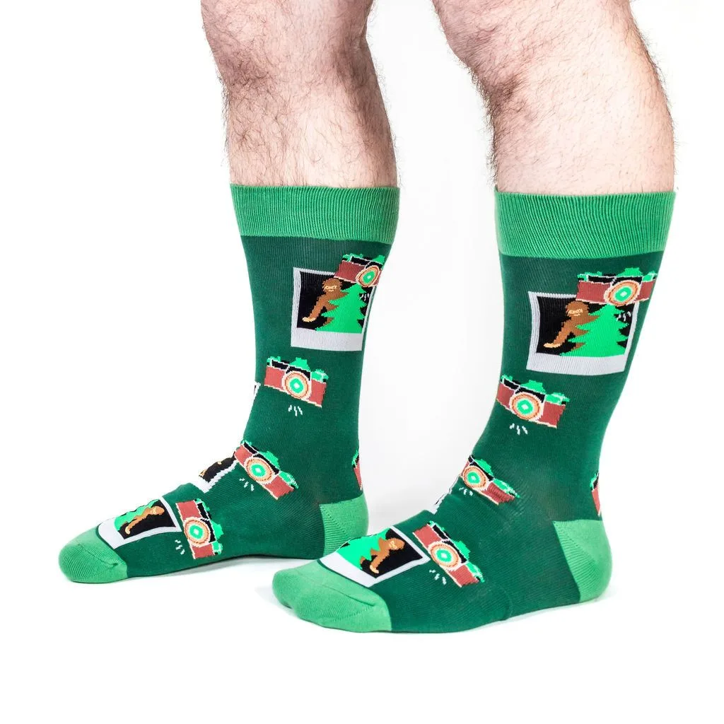I Really Click With Bigfoot Crew Socks