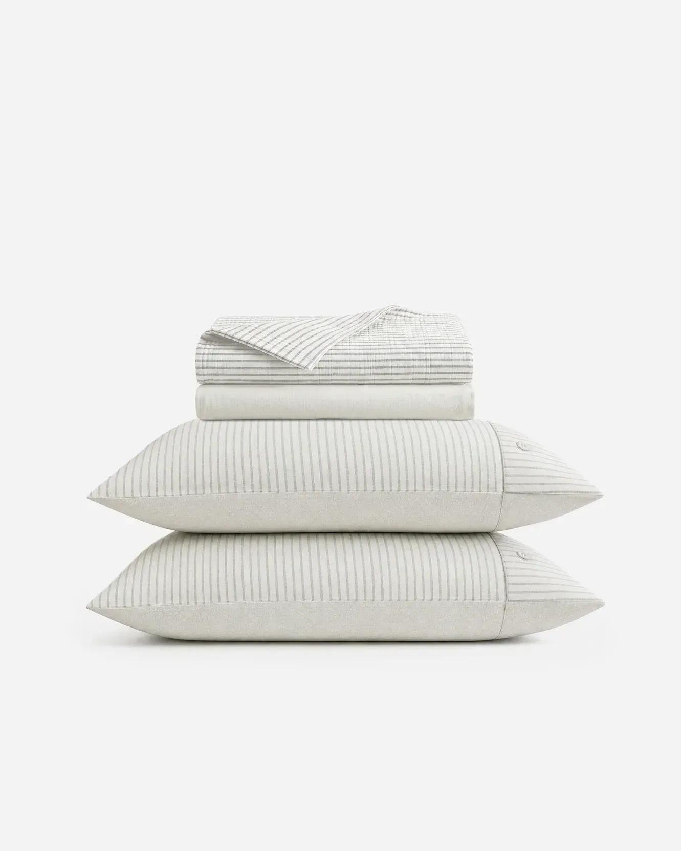Salvia Reversible Cotton Mist Sheet Set