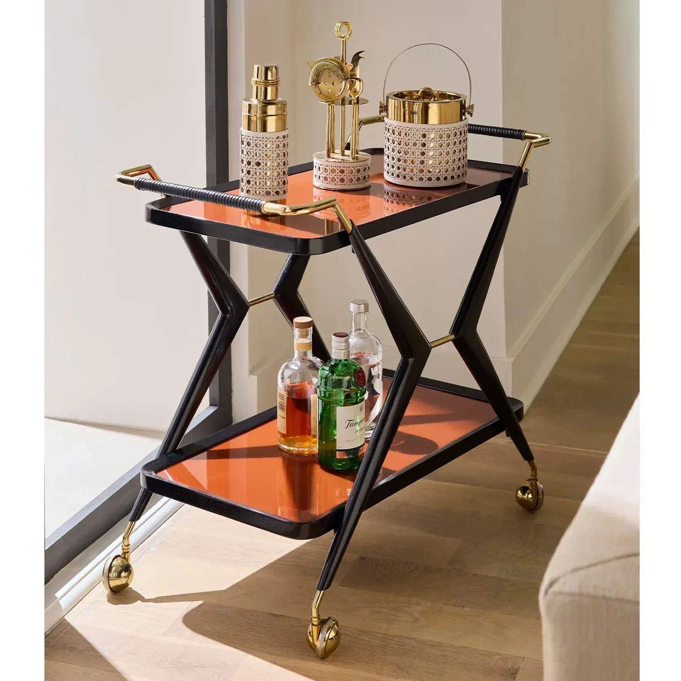 Basketweave Ice Bucket