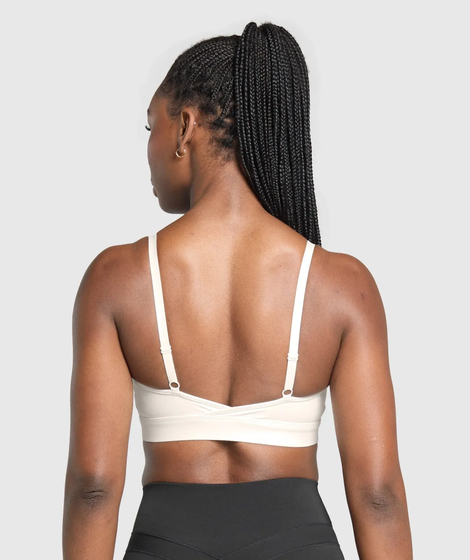 Gymshark Superset Sports Bra – Soft White