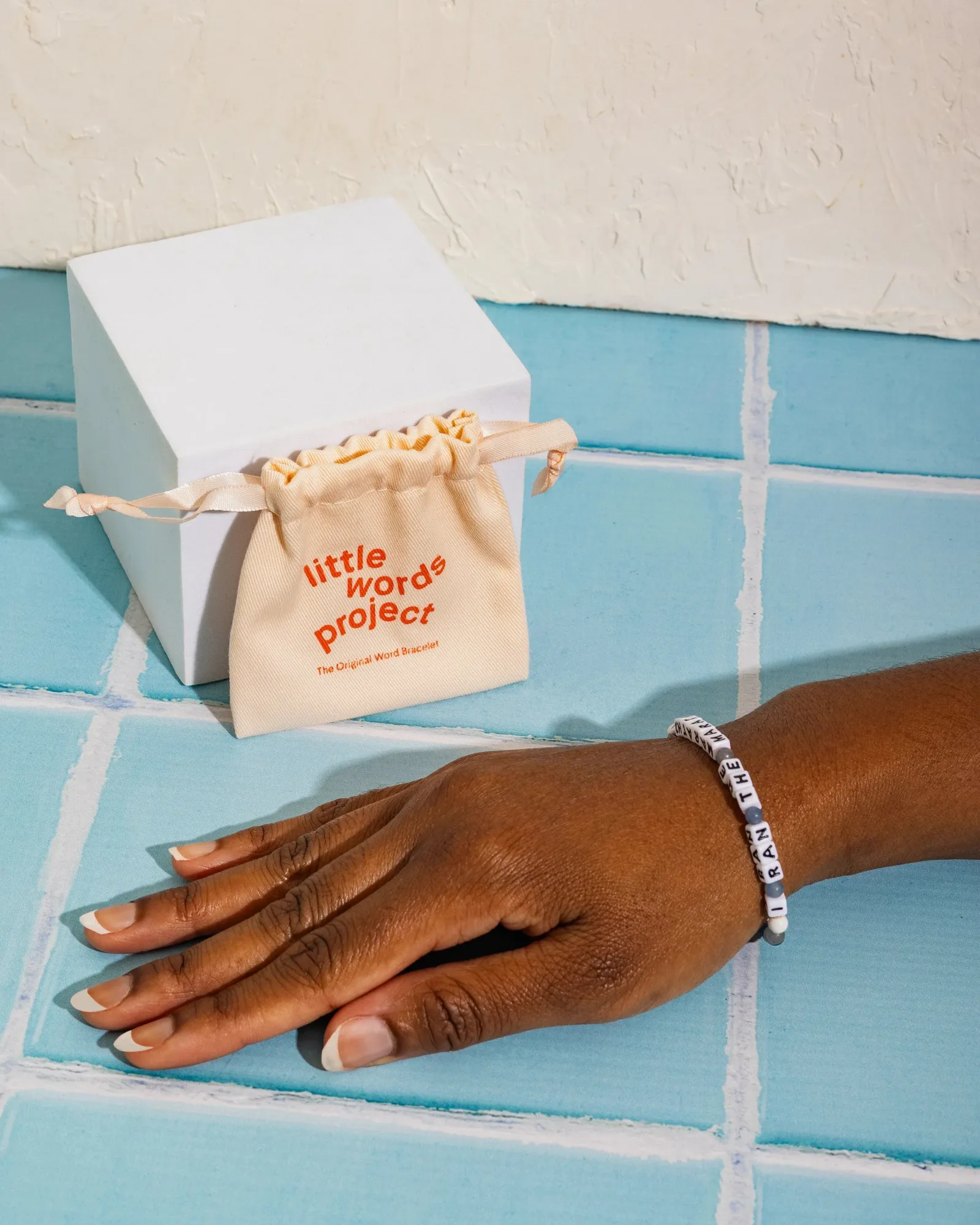 Little Words Project™ – I Ran the Marathon Bracelet