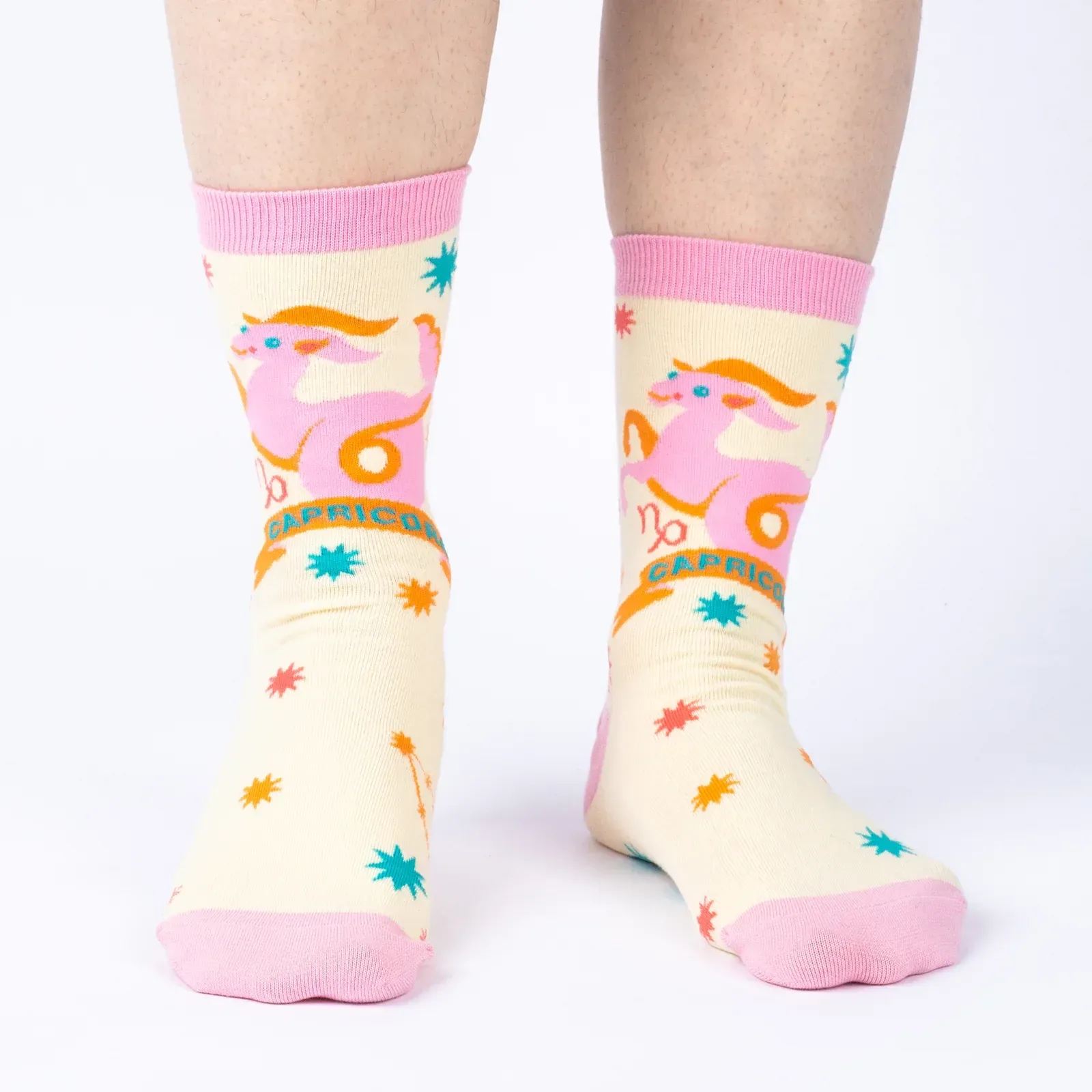 Capricorn Greeting Card with Socks