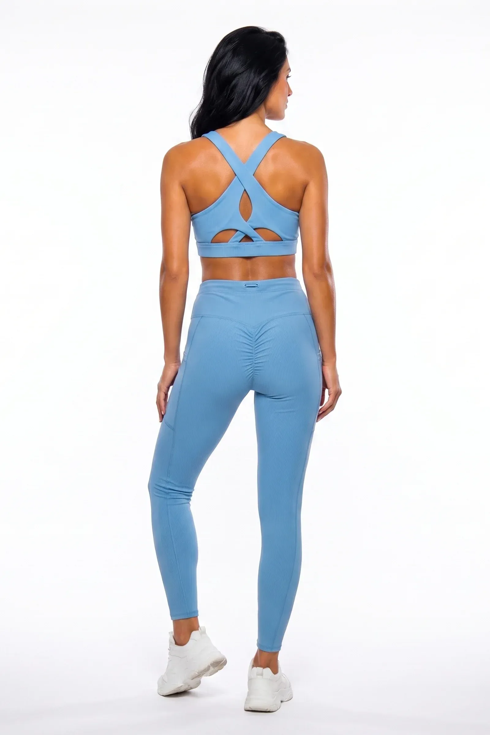 Active High Waist Ruched Leggings