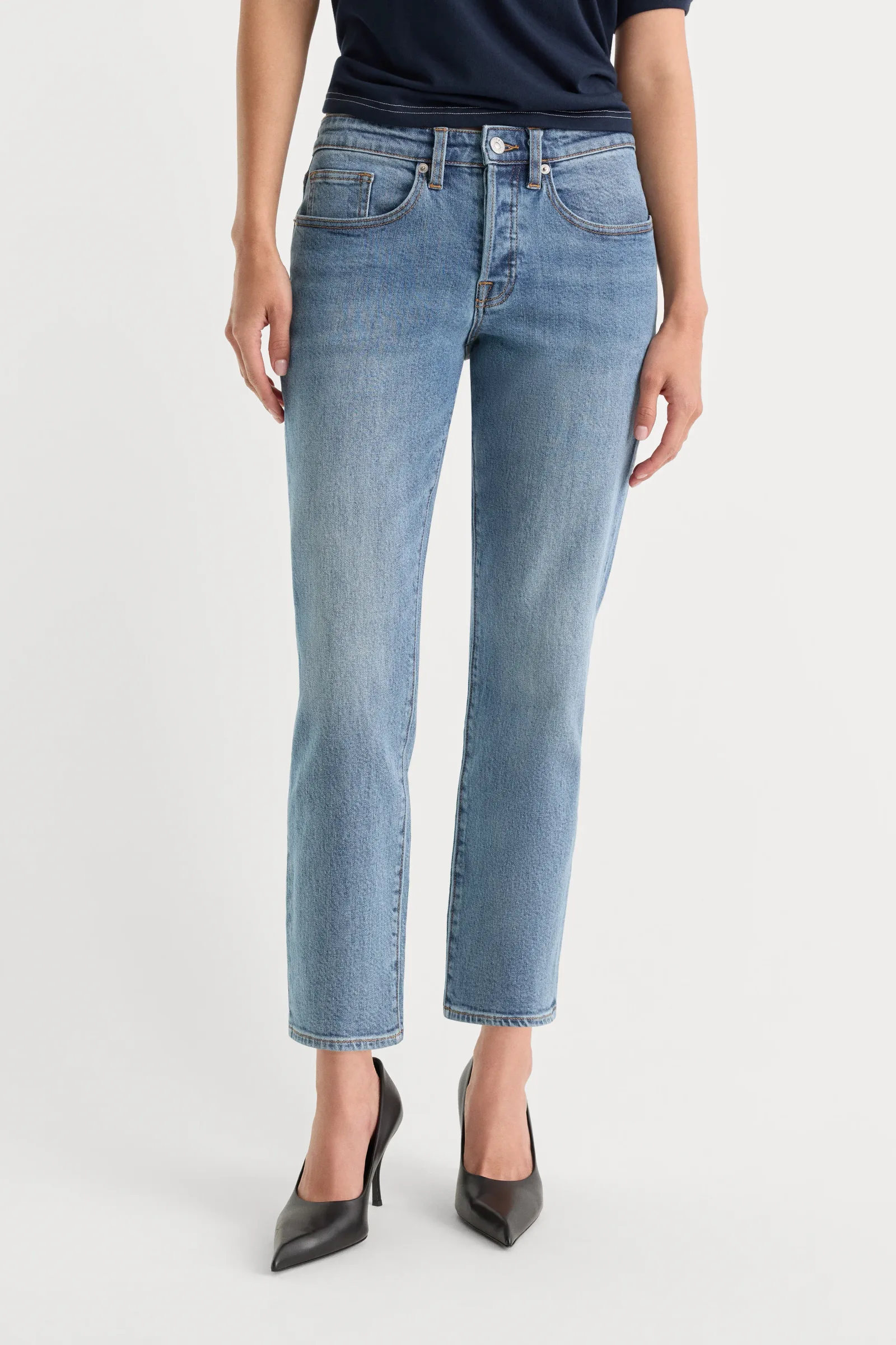 Vintage Straight Ankle Jeans – Savor