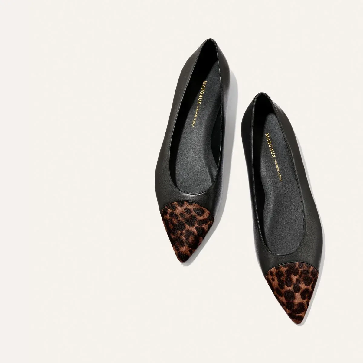 The Alba – Black Nappa and Leopard Haircalf