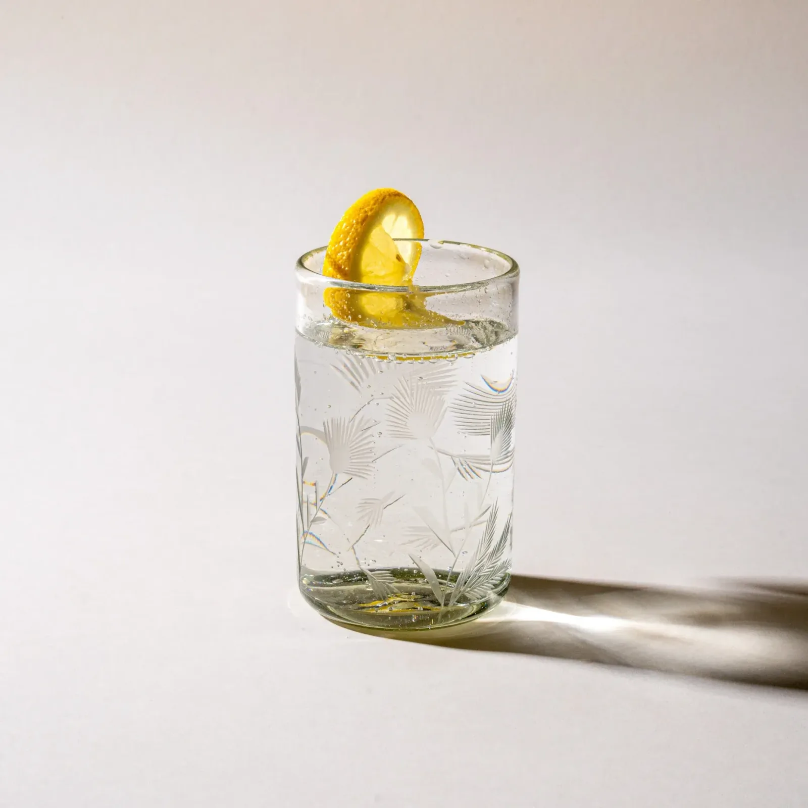 Etched Thistle Tumblers