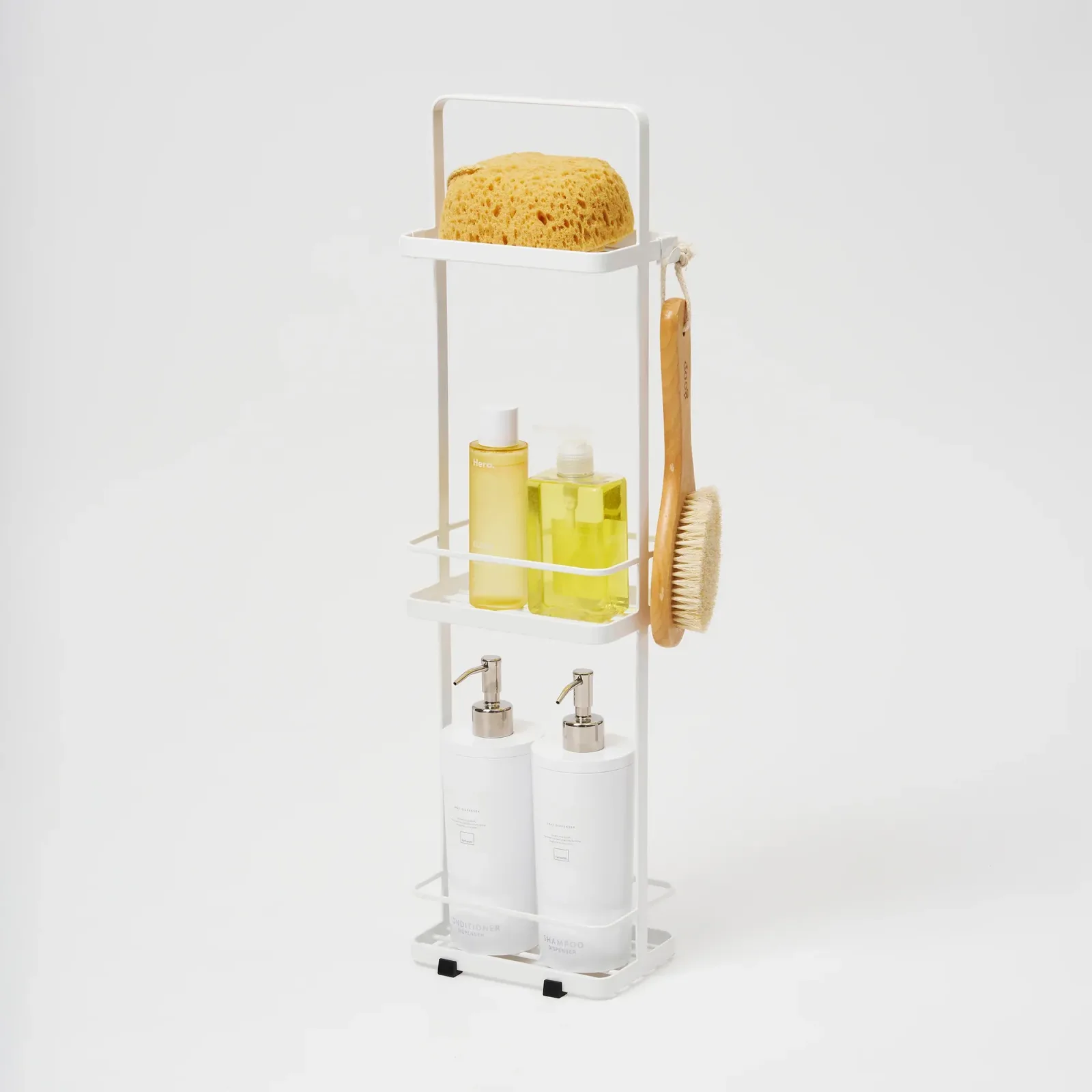 Three-Tier Shower Caddy (26" H) – Steel