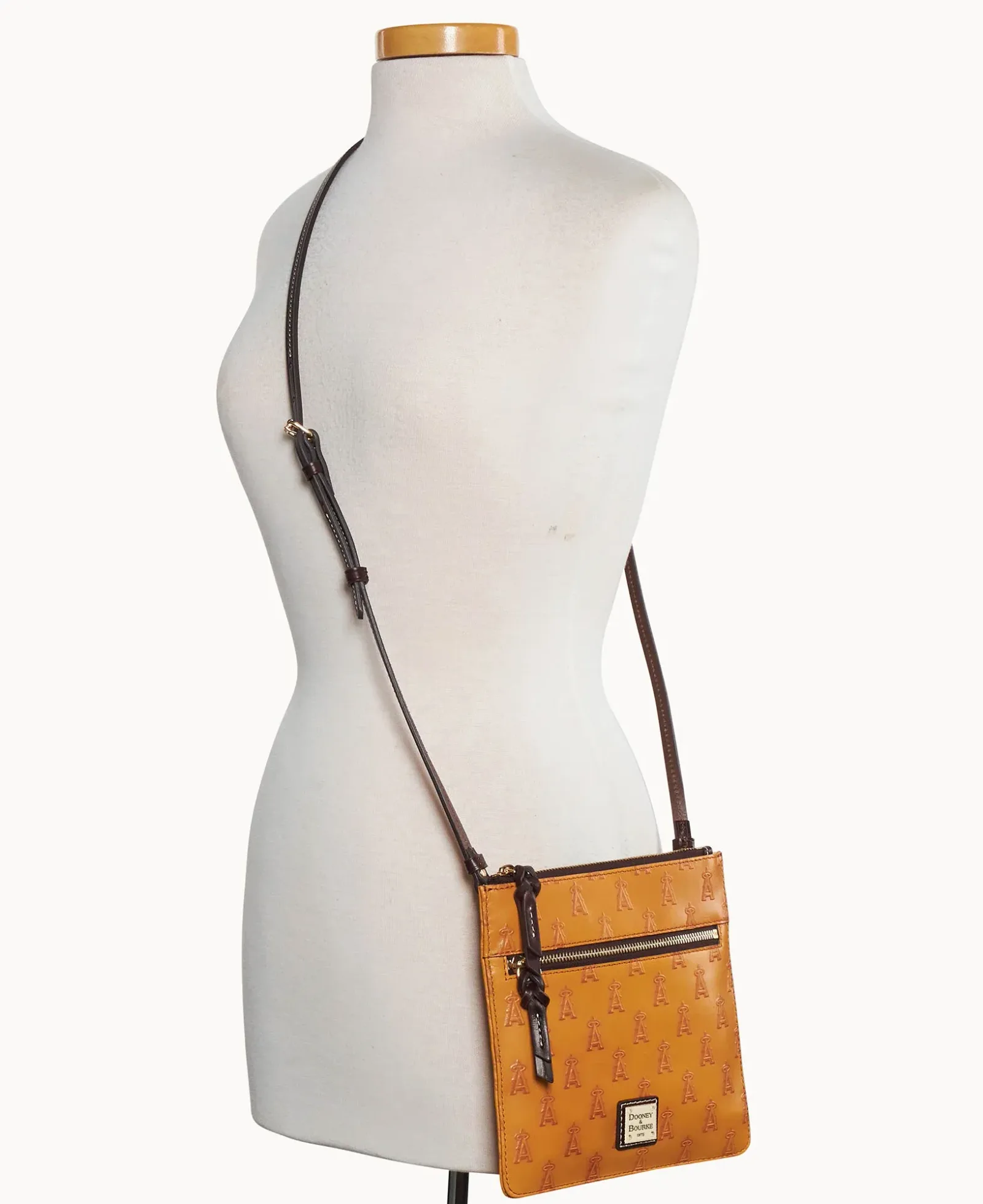 MLB Angels Double Zip Crossbody