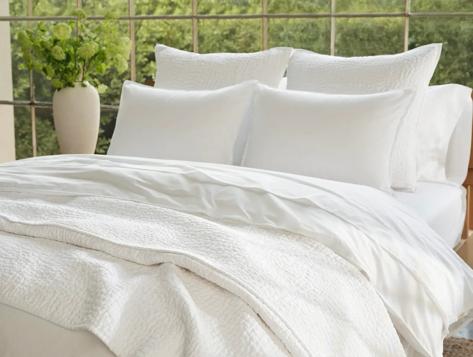 Organic Crinkled Percale™ Duvet Set – Kit – Renewed