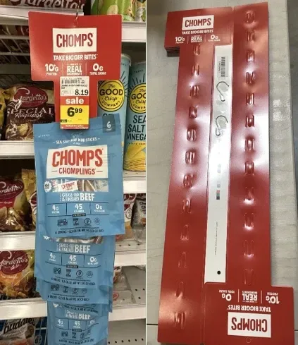 NEW Retail Clip Strips, 1 = 2 Strips