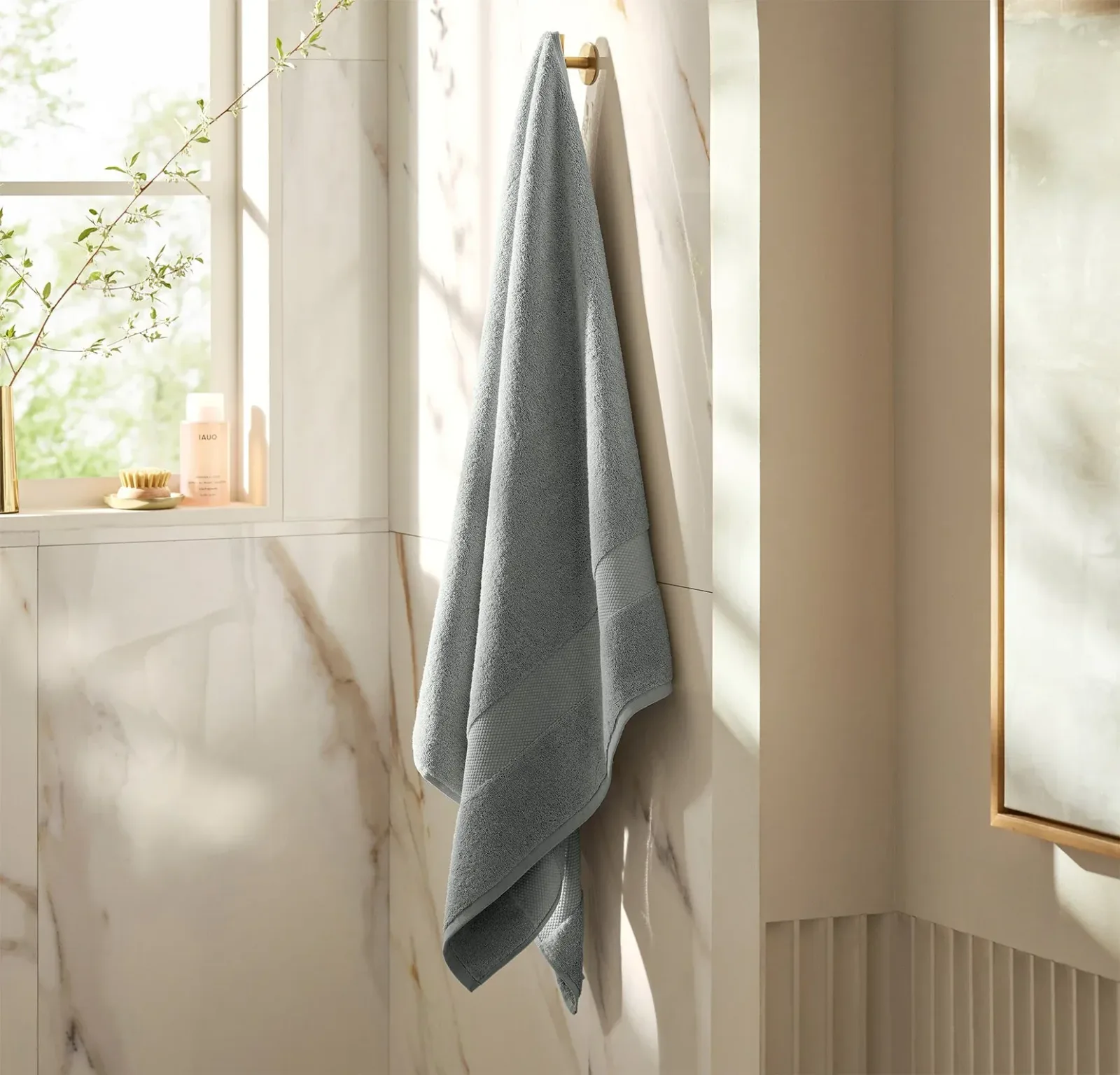 Plush Bath Towel – Shore (Personalized)
