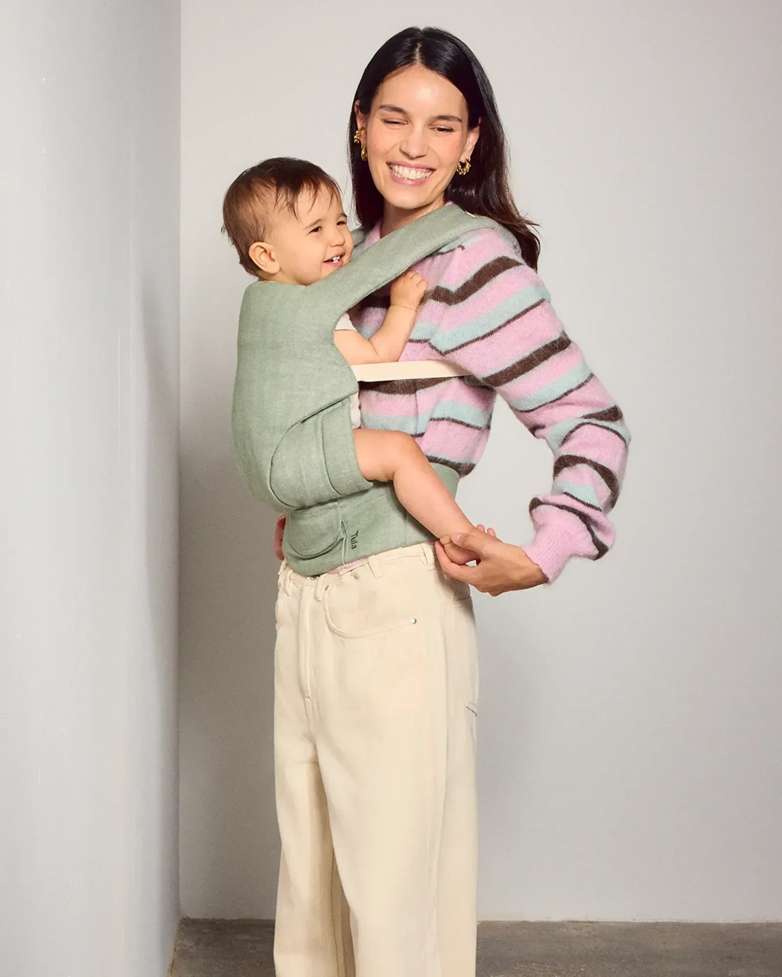 Explore Baby Carrier – Linen – Spruce