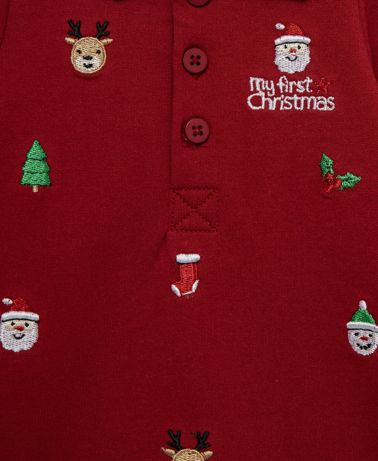 Festive Coverall & Sock Set (3M-12M)