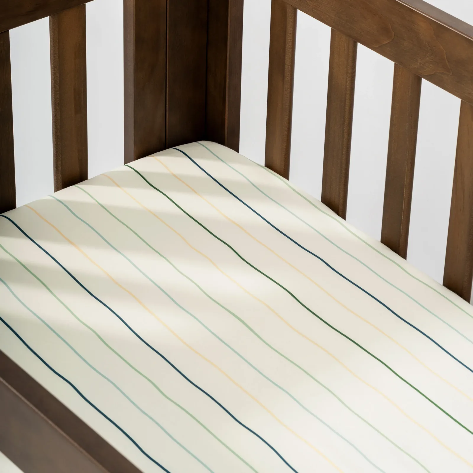 Mini Crib Sheet in GOTS Certified Organic Brushed Cotton
