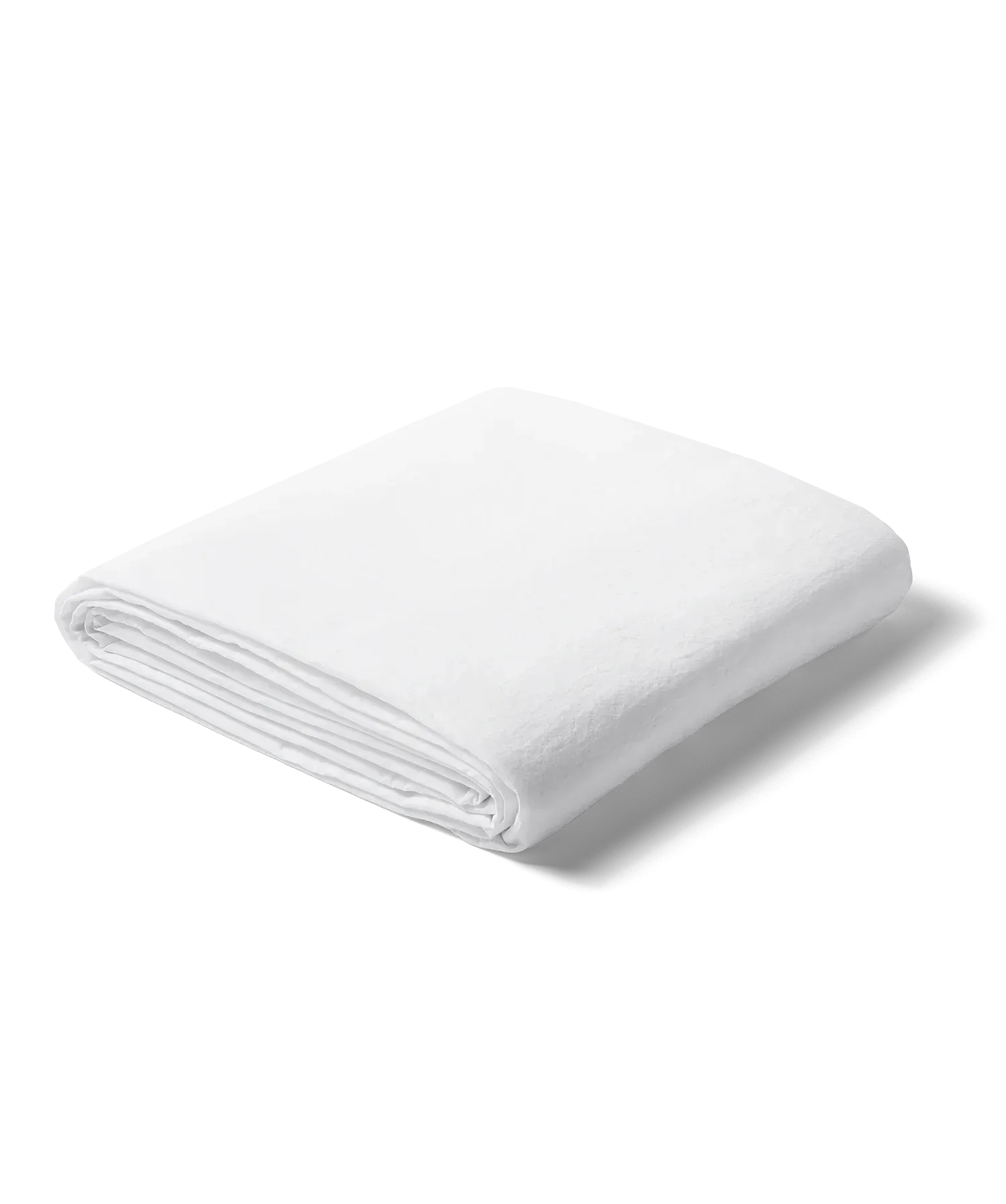 Percale Fitted Sheet – Full White