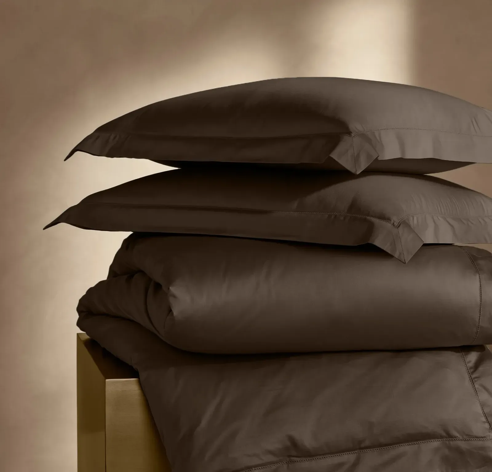 Summit Supima Duvet Set – Deep Walnut