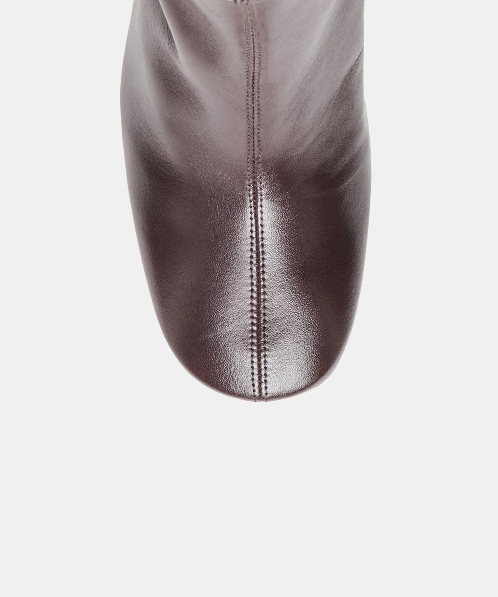Feya Booties Black Cherry Leather