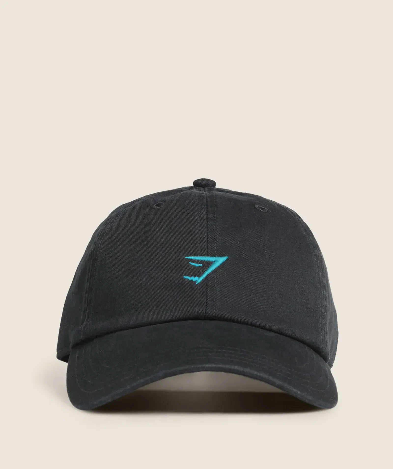 Gymshark Relaxed Cap – Black/Brand Blue