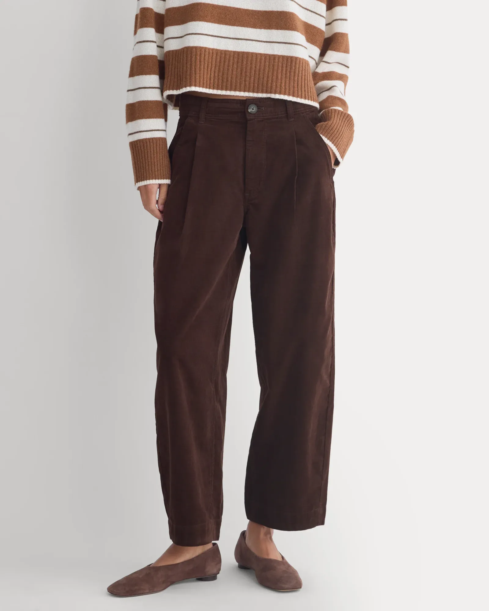 Everywhere Pinwale Corduroy Pant – Coffee Bean