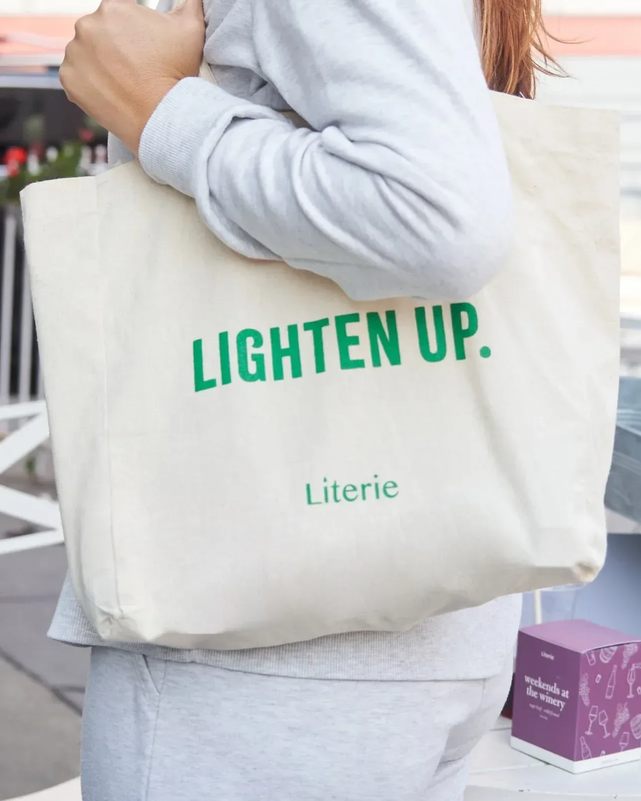 Lighten Up Tote Bag