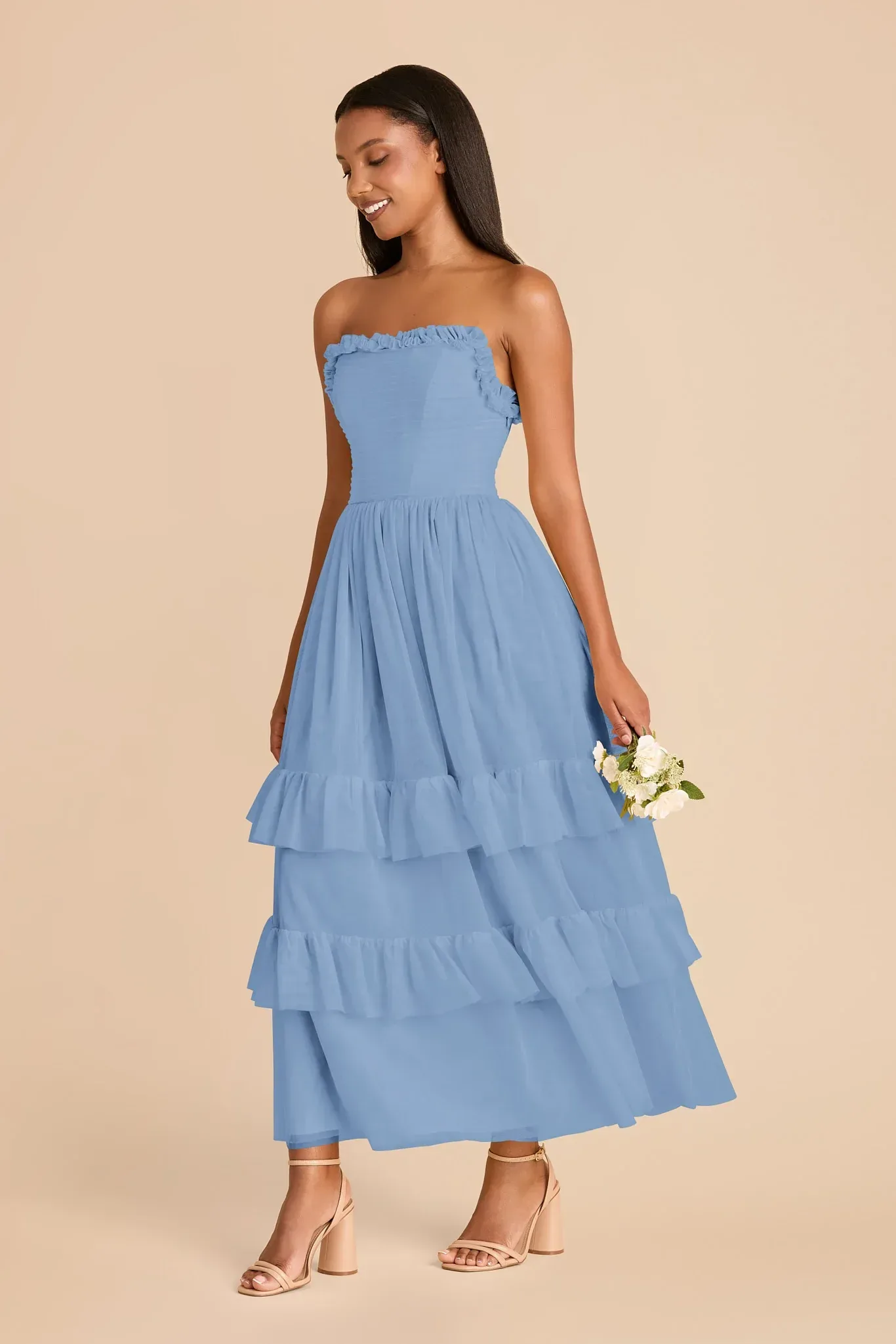 Cordelia Tulle Dress – Bluebell
