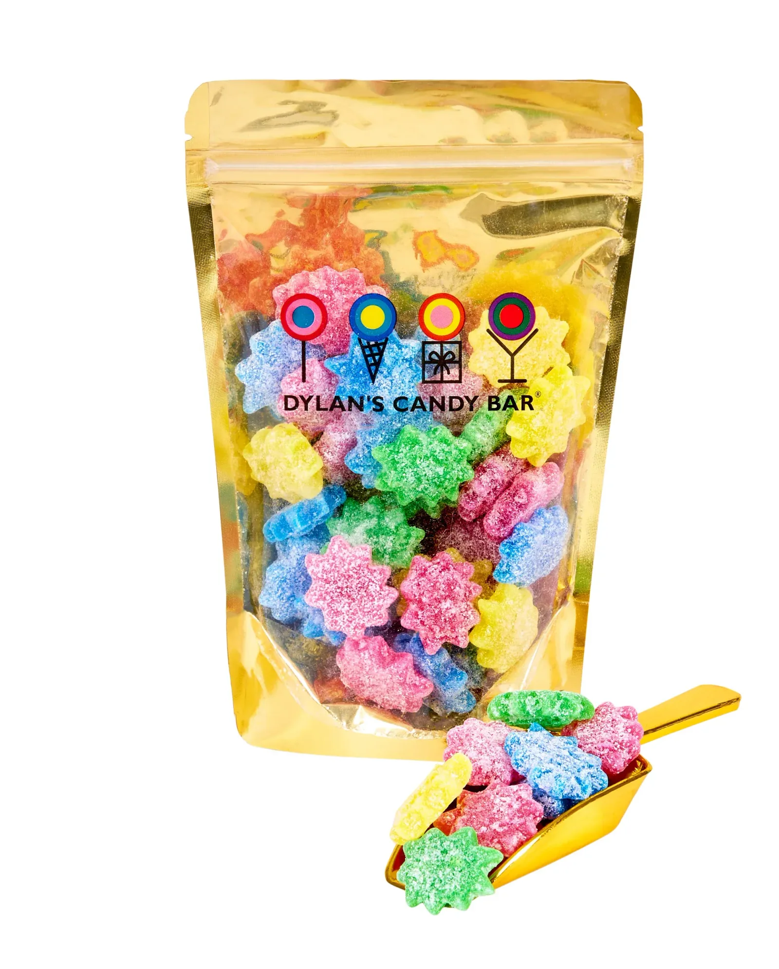 Sour Fruity Gummy Bursts Bulk Bag