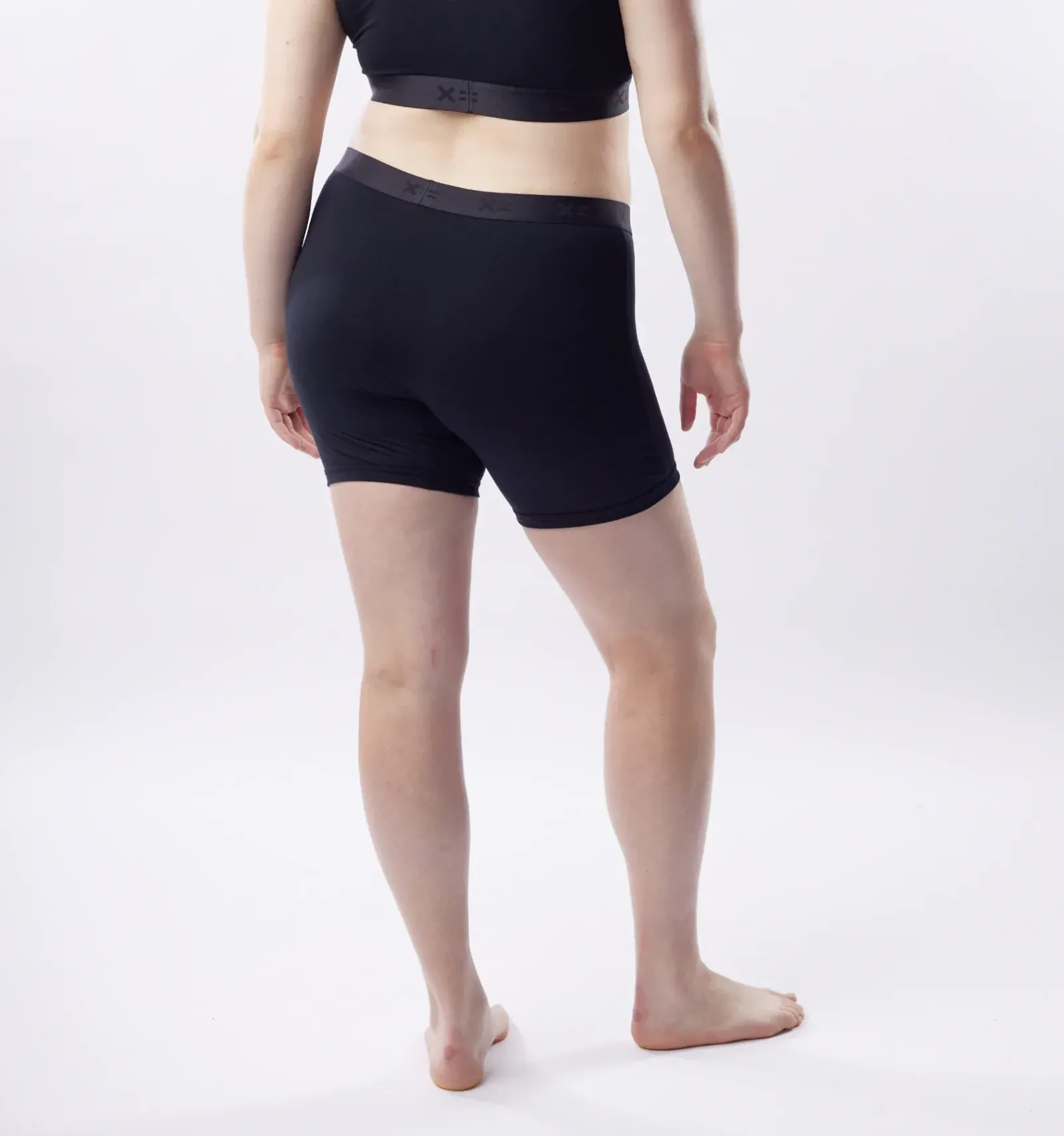 6" No Fly Boxer Briefs 3-Pack – X= Black