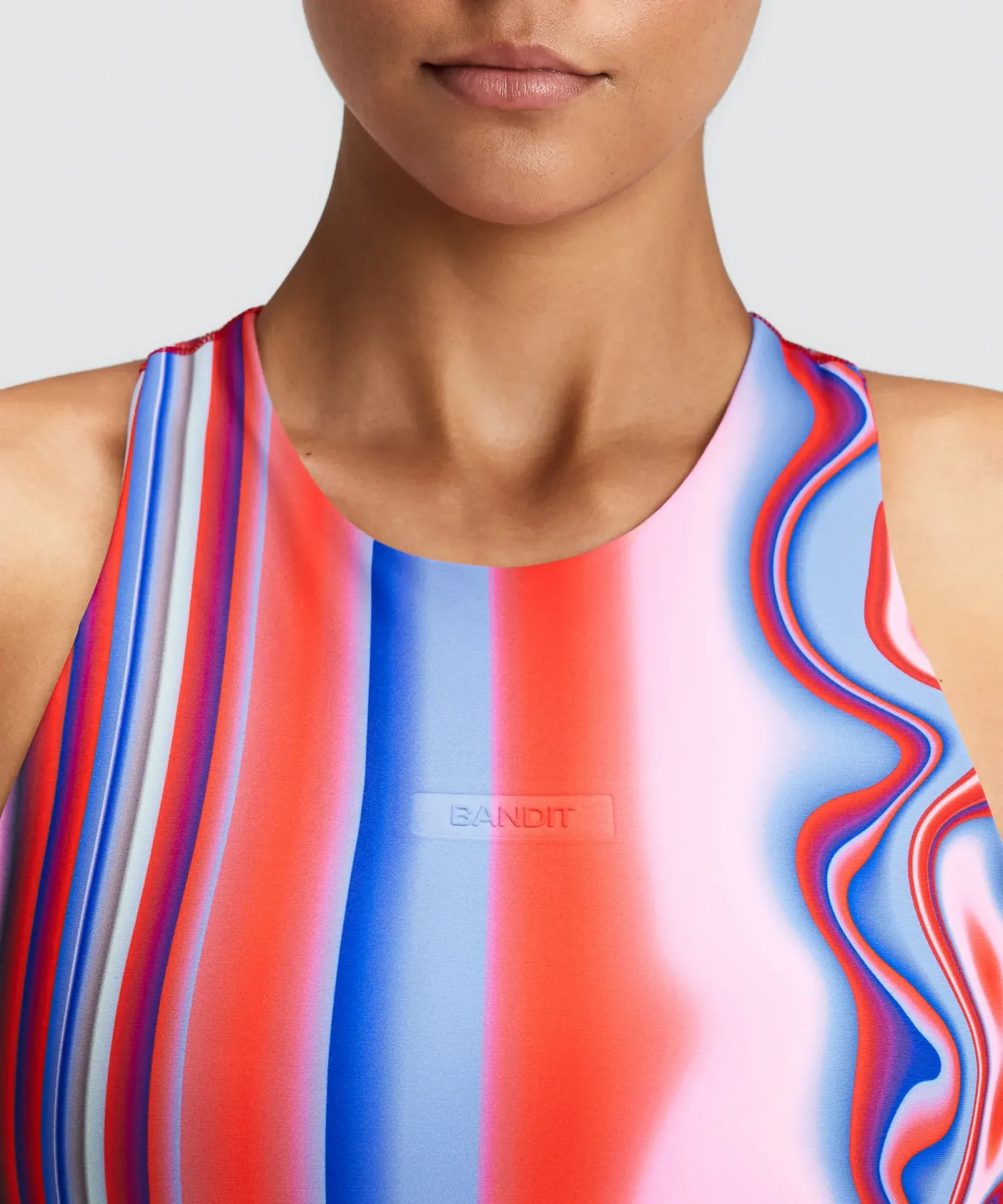 Women's Vanisher™ Race Crop – Melted Stripe Gradient