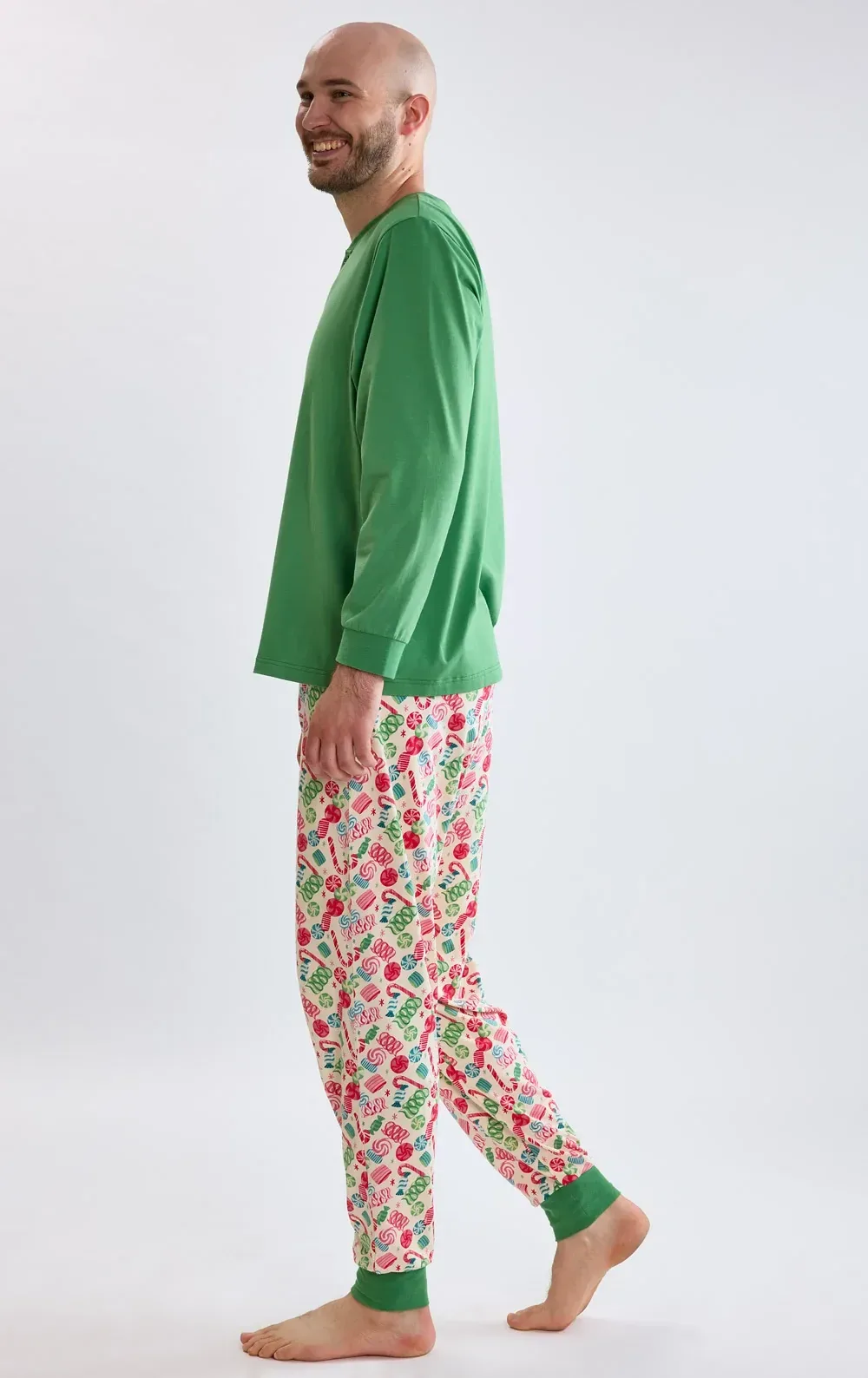 Ribbon Candy Henely Jogger Men’s Pajamas