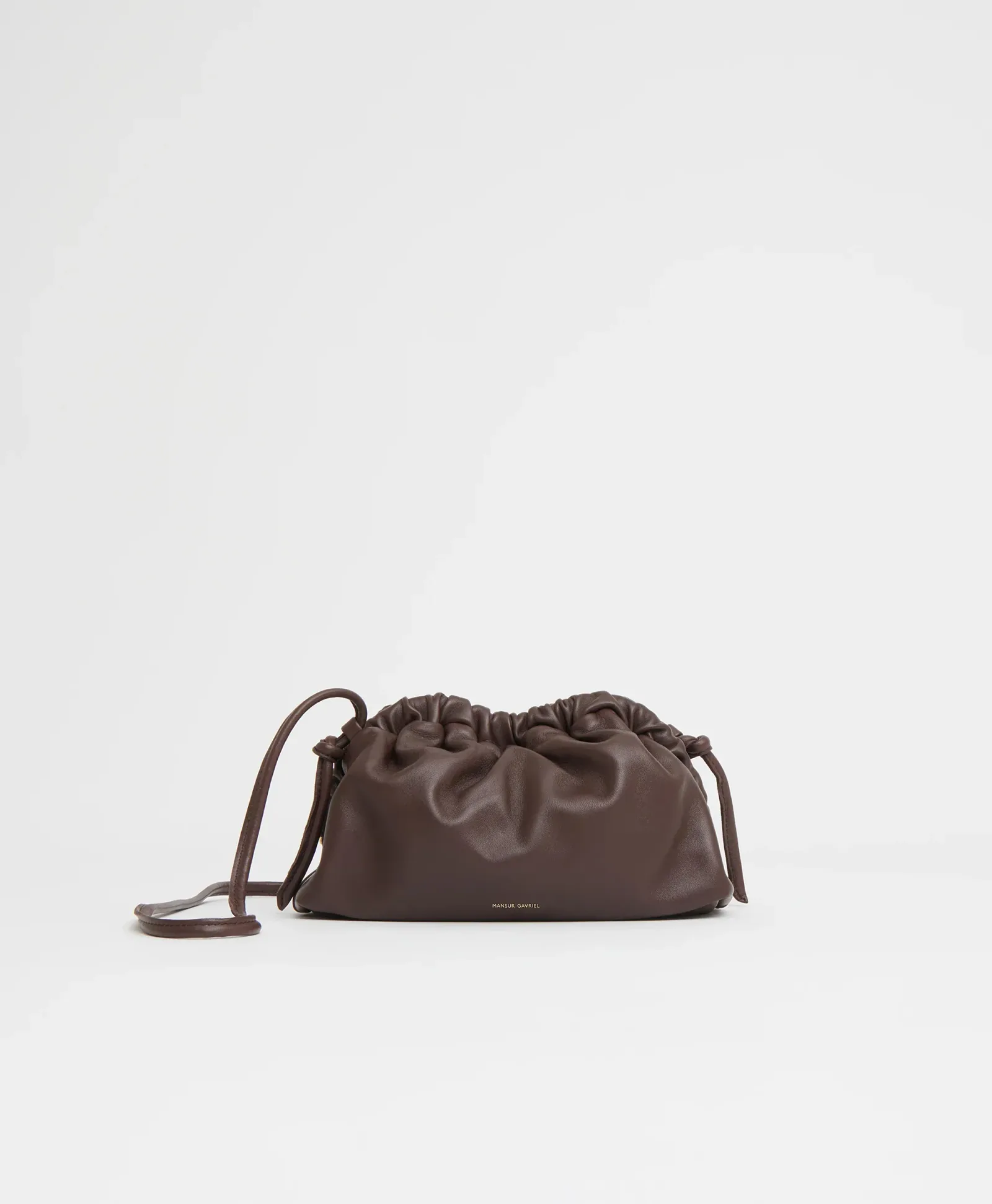 Mini Cloud Clutch – Chocolate