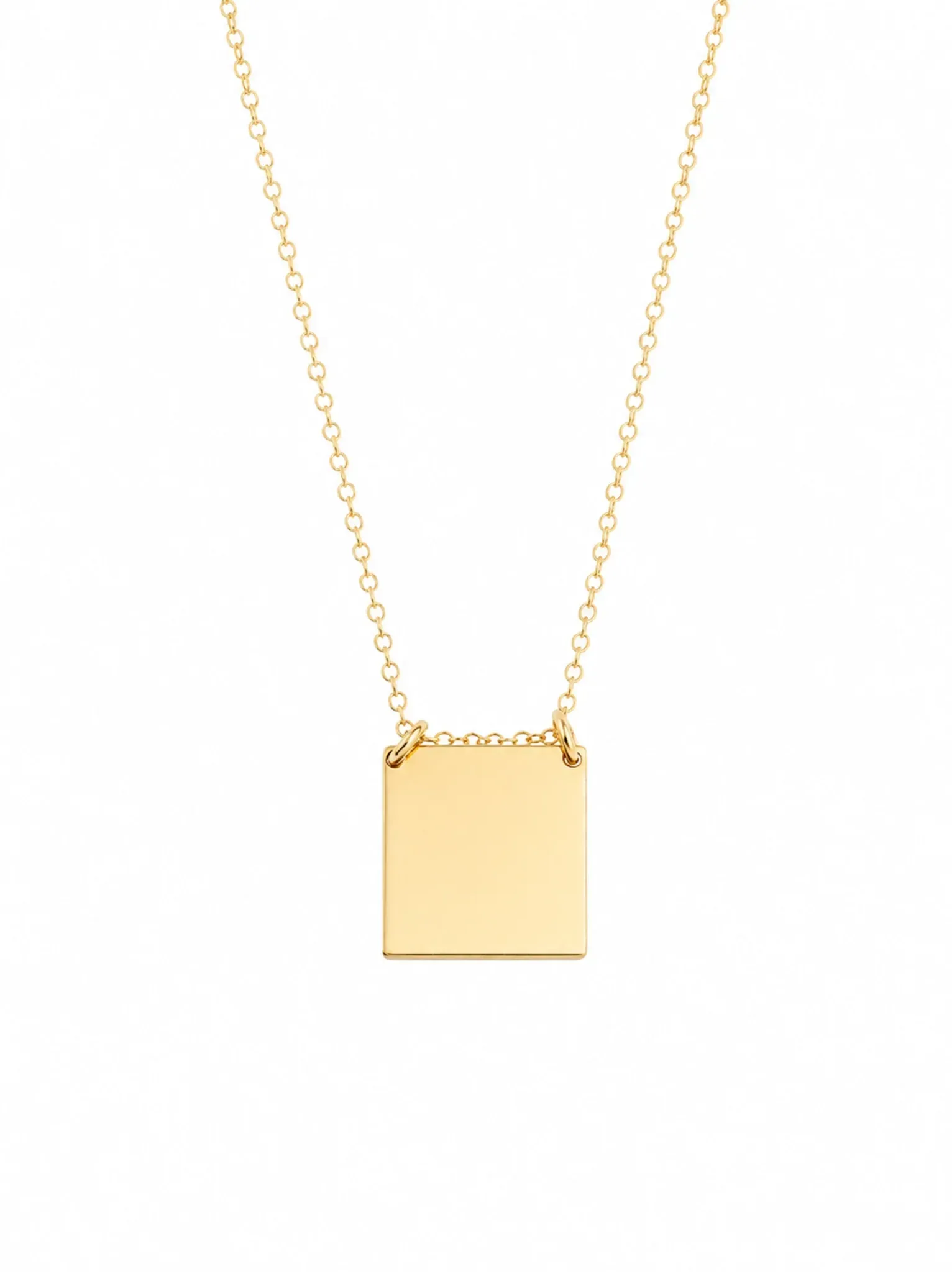 Engravable Phrase Necklace