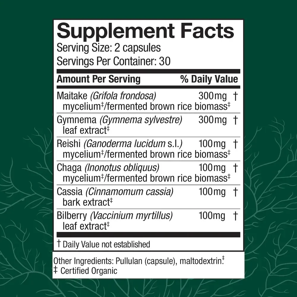 MycoBotanicals® Blood Sugar* Capsules
