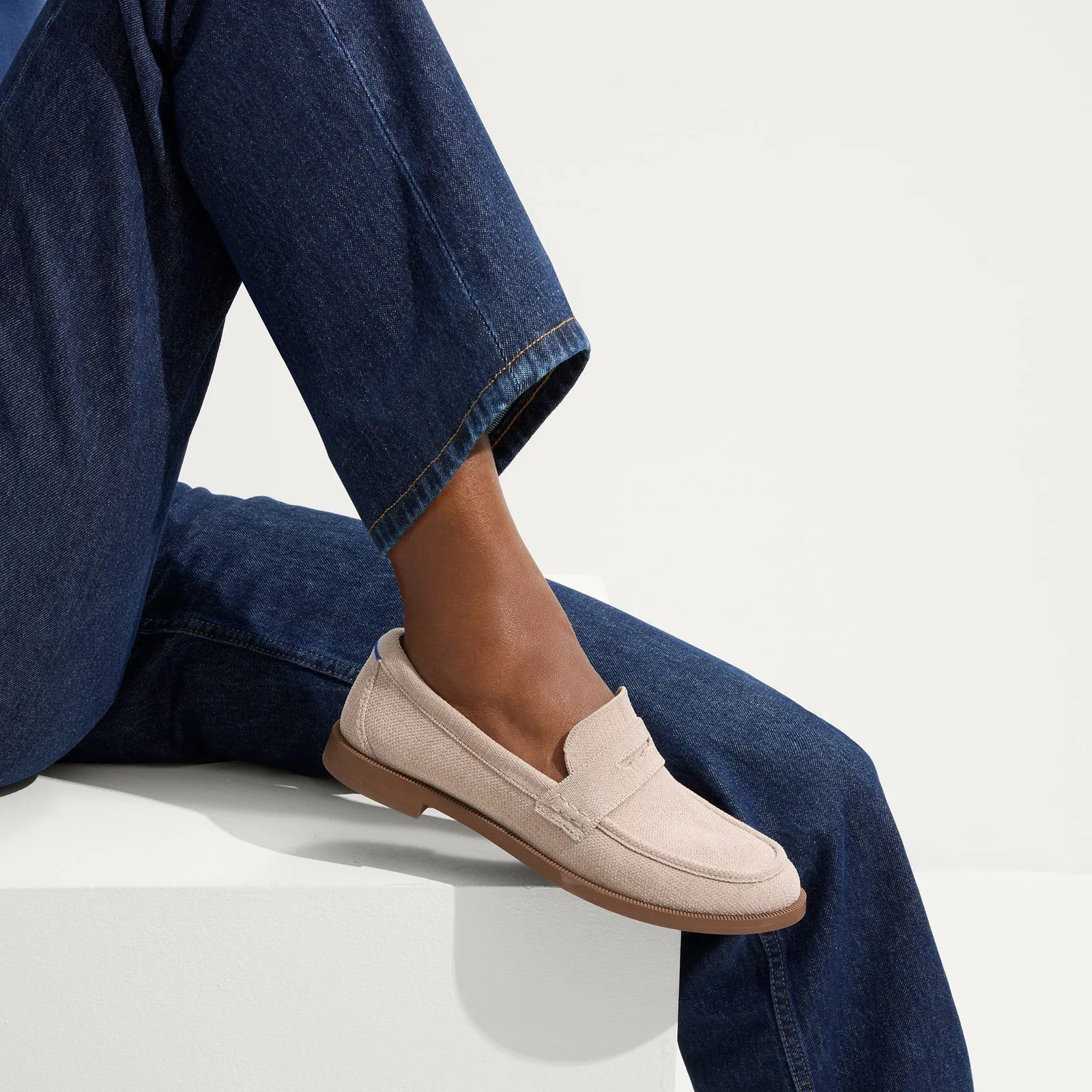 The Penny Loafer – ReVelvet™ Dove