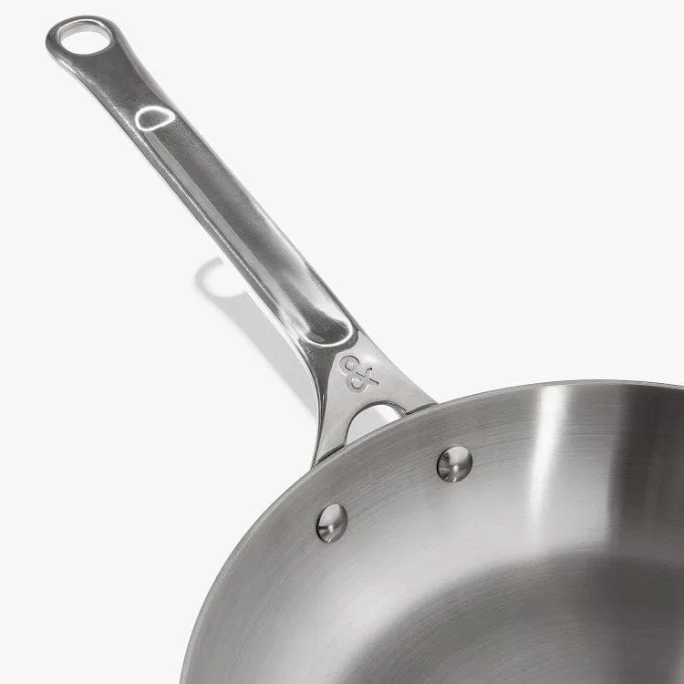 5-Ply Stainless Steel Fry Pan 10.5"
