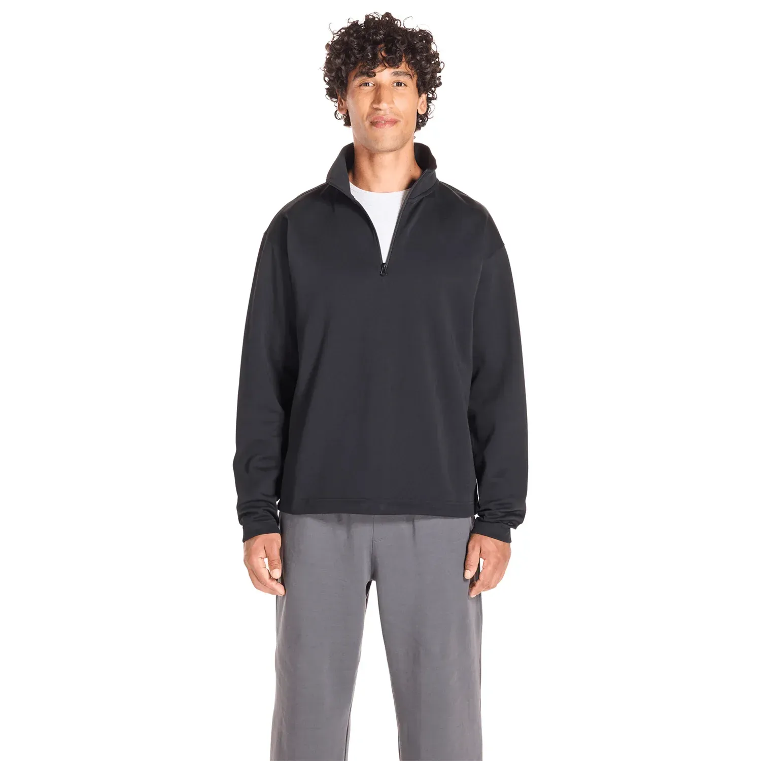 Off Duty Relaxed 1/4 Zip Pullover