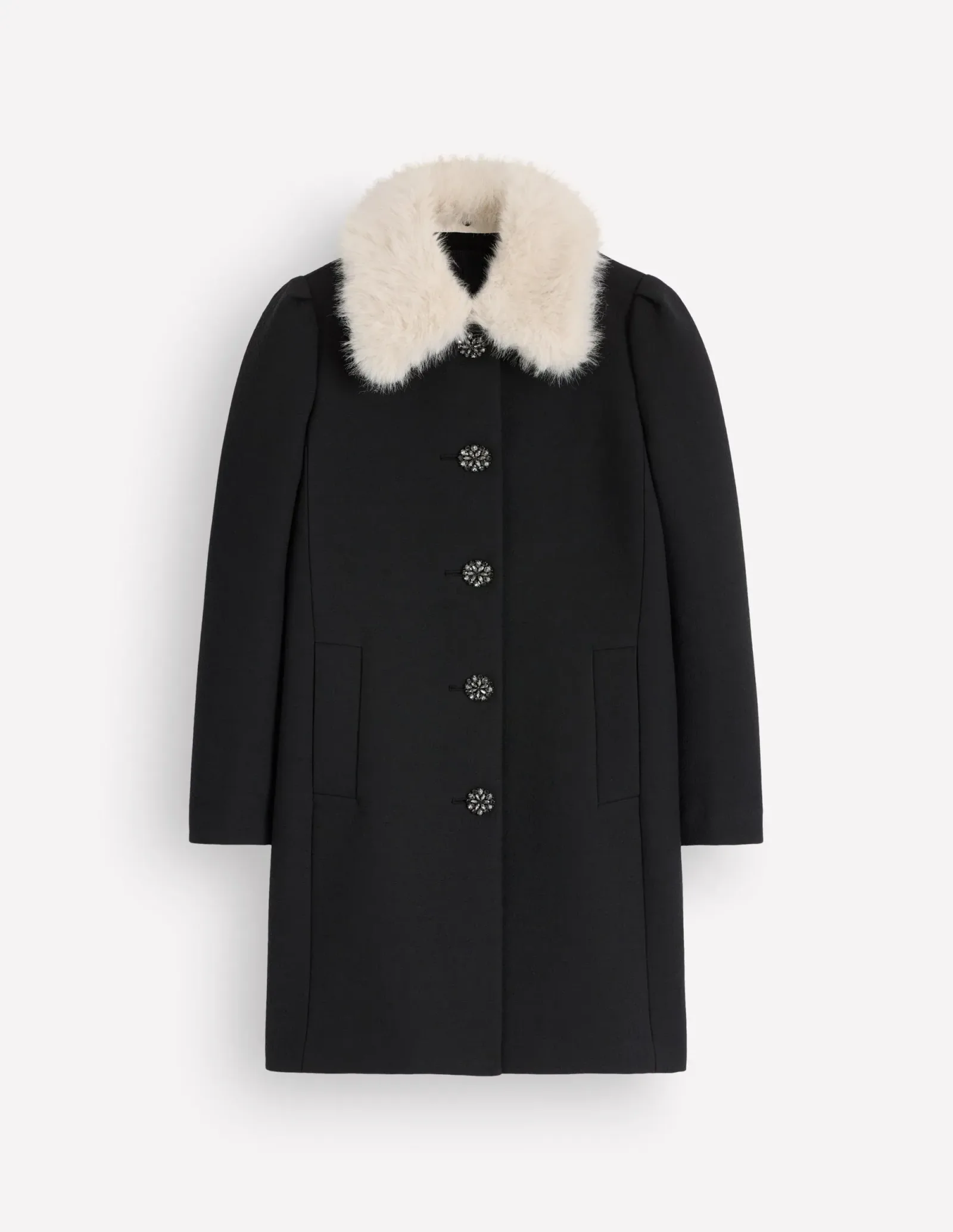 Aylesford Occasion Coat-Black