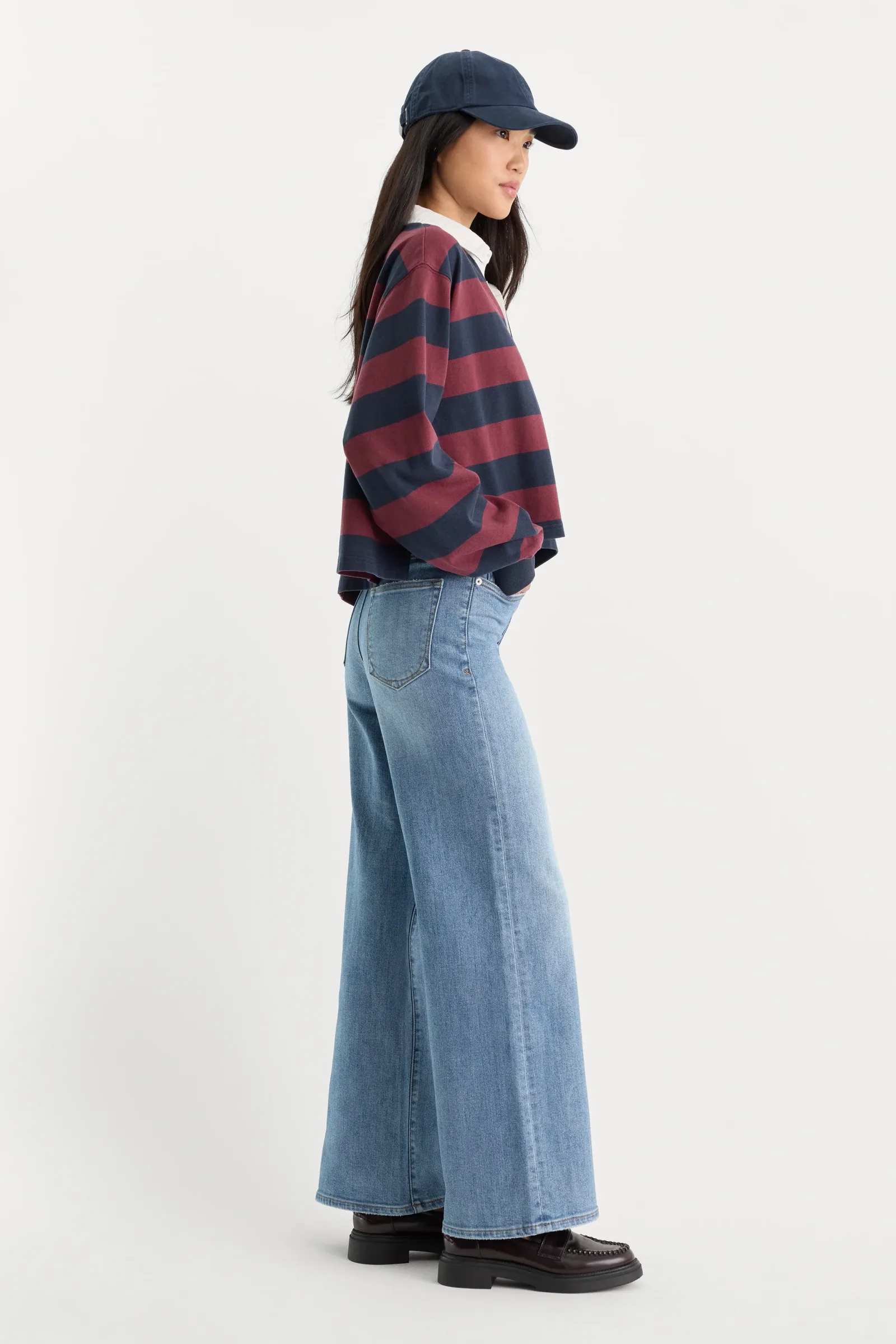 GOOD Waist Palazzo Ankle Jeans – Cedarwick