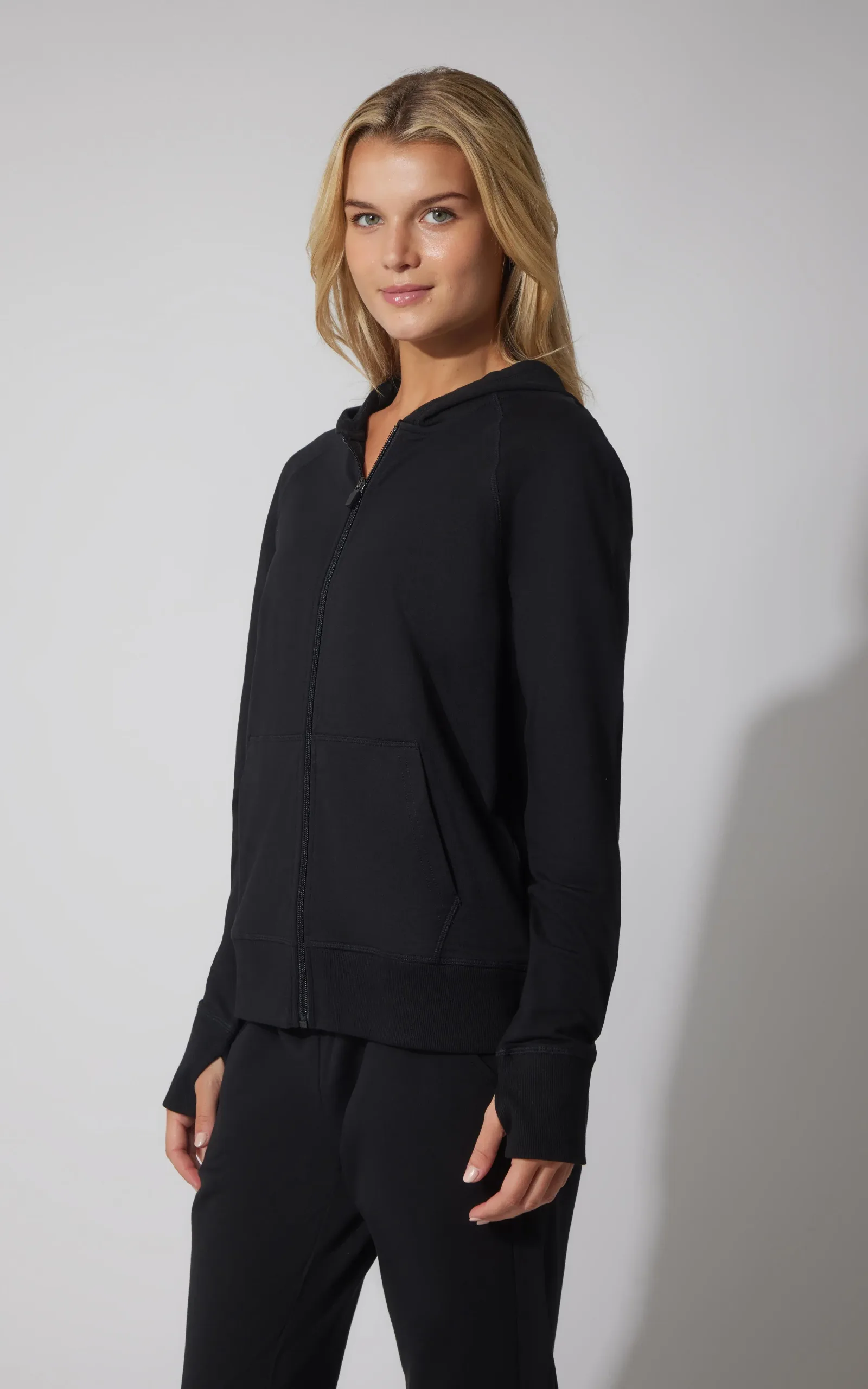 Terry Everyday Full Zip Hoodie Jacket