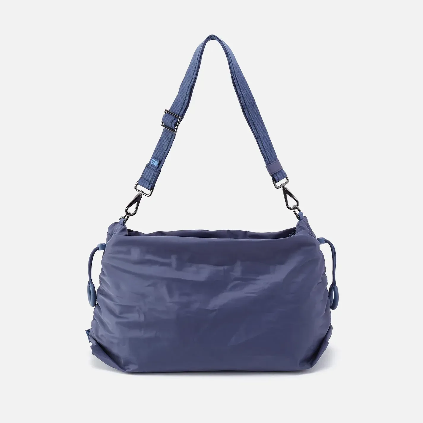 THE BIG DRAW Crossbody in CaRefiber recycled nylon – Ocean