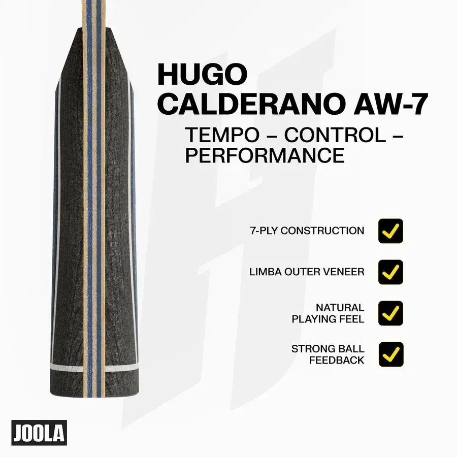 JOOLA Hugo Calderano AW-7 Table Tennis Blade