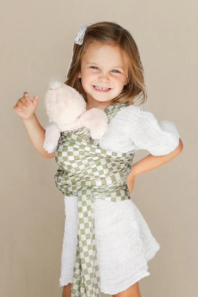 Sage Chequer Solly Dolly