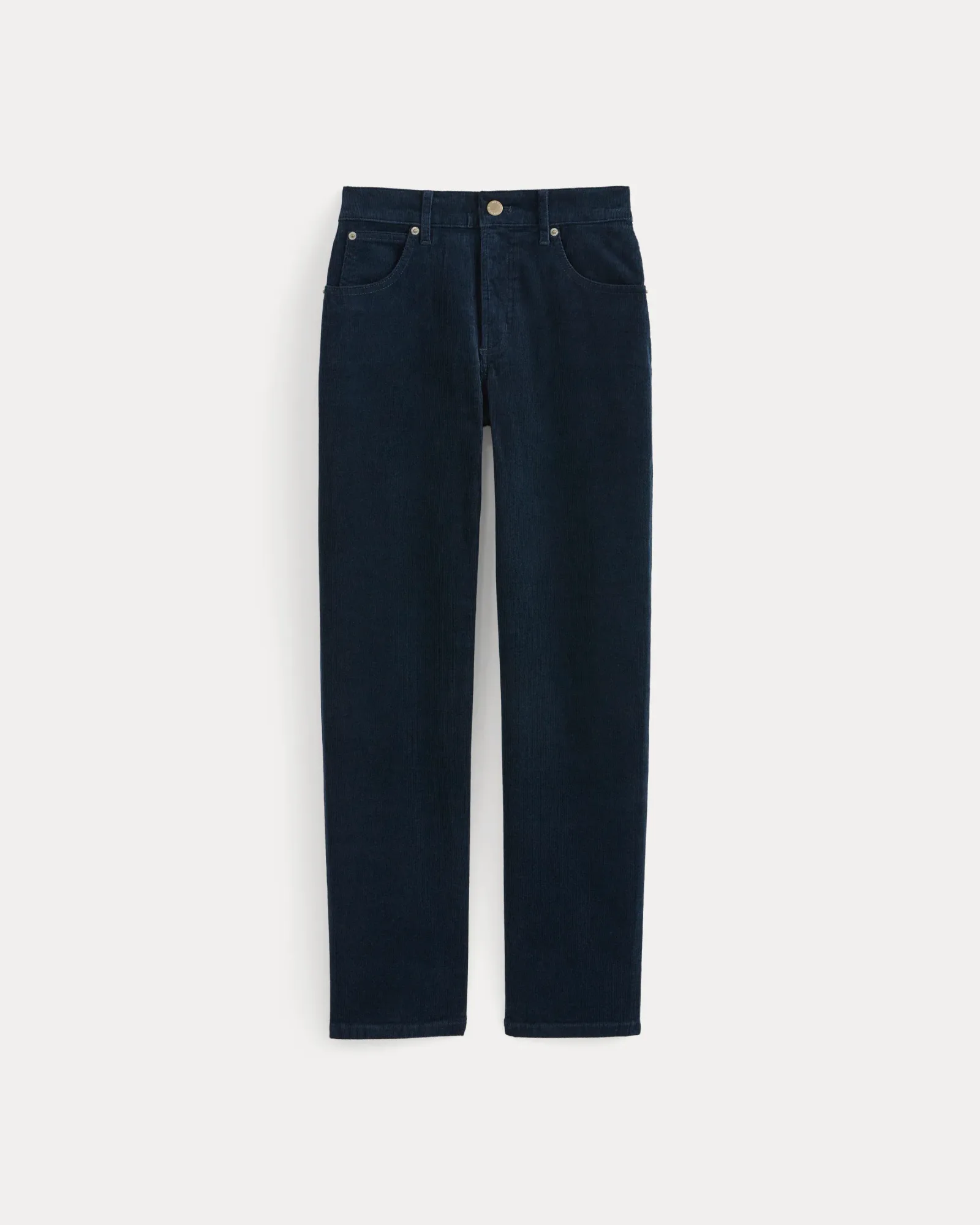 Stretch Corduroy Cigarette Pant – Deep Navy