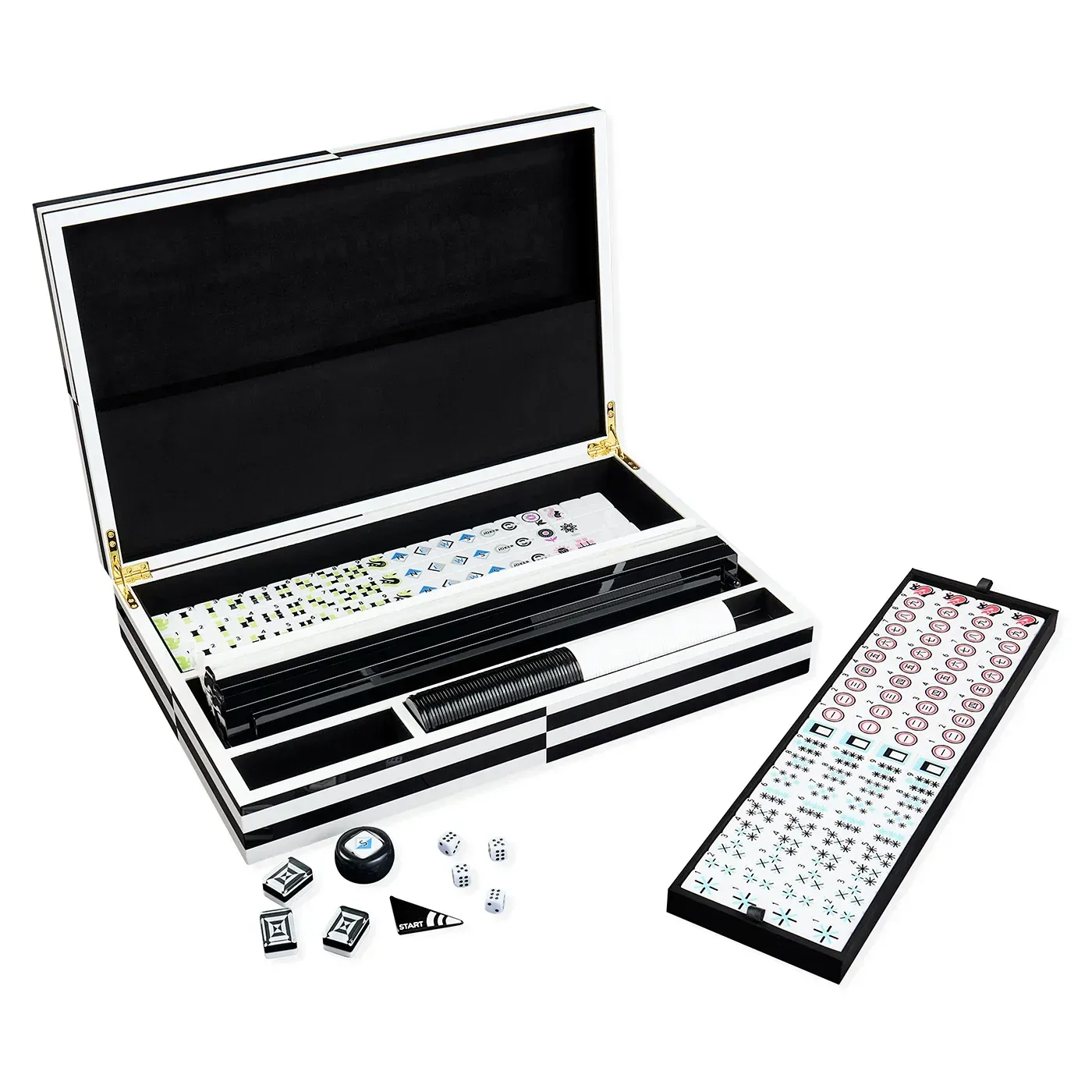 Op Art Mahjong Set