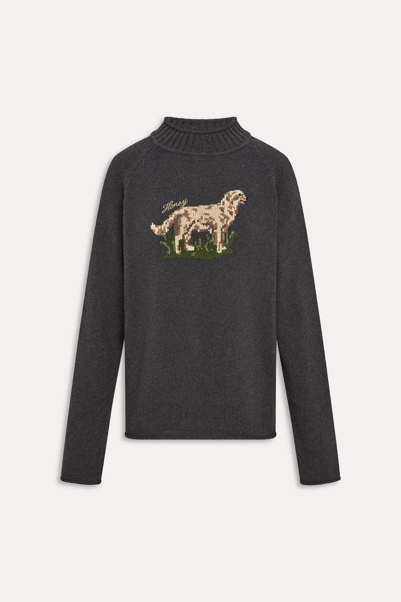 Noelle Cotton Knit Turtleneck – Honey at Play