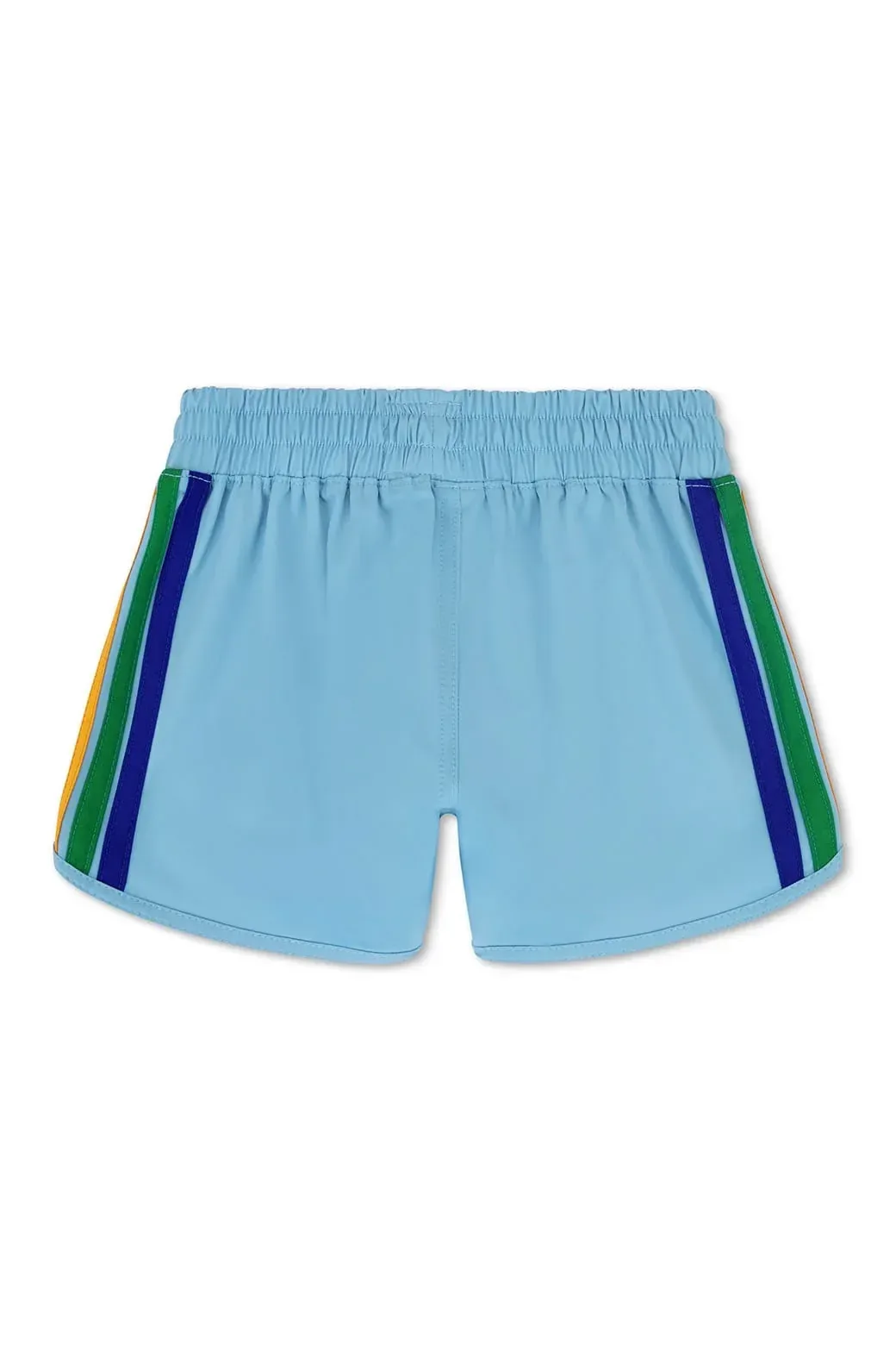 Kids 5 Stripe Flex Jogger Short – Sky